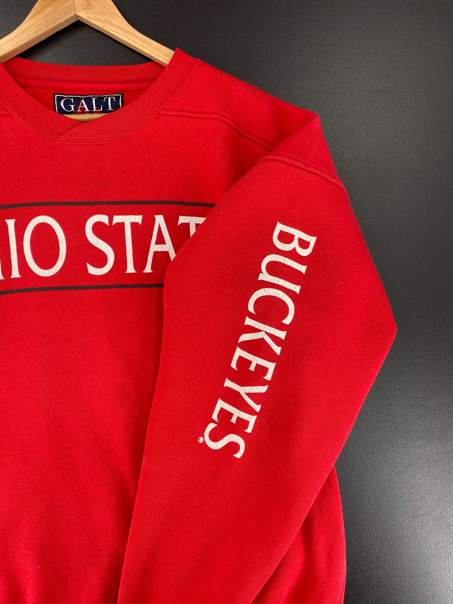 90’s OHIO STATE BUCKEYES Size XL College Sweat-Shirt / G6392S