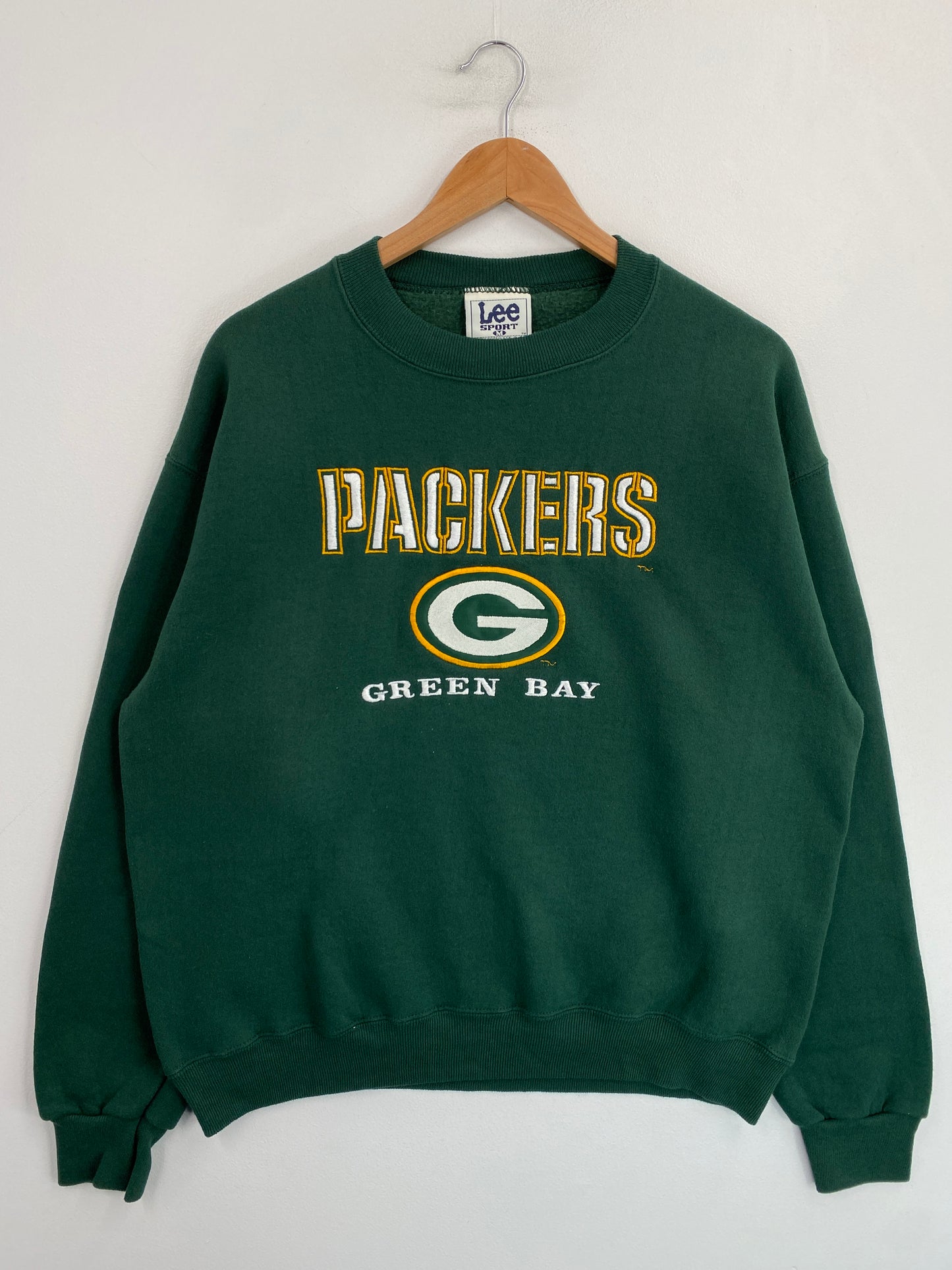 90's GREEN BAY PACKERS Made in USA Size M Vintage Sweat-Shirt / G7291S