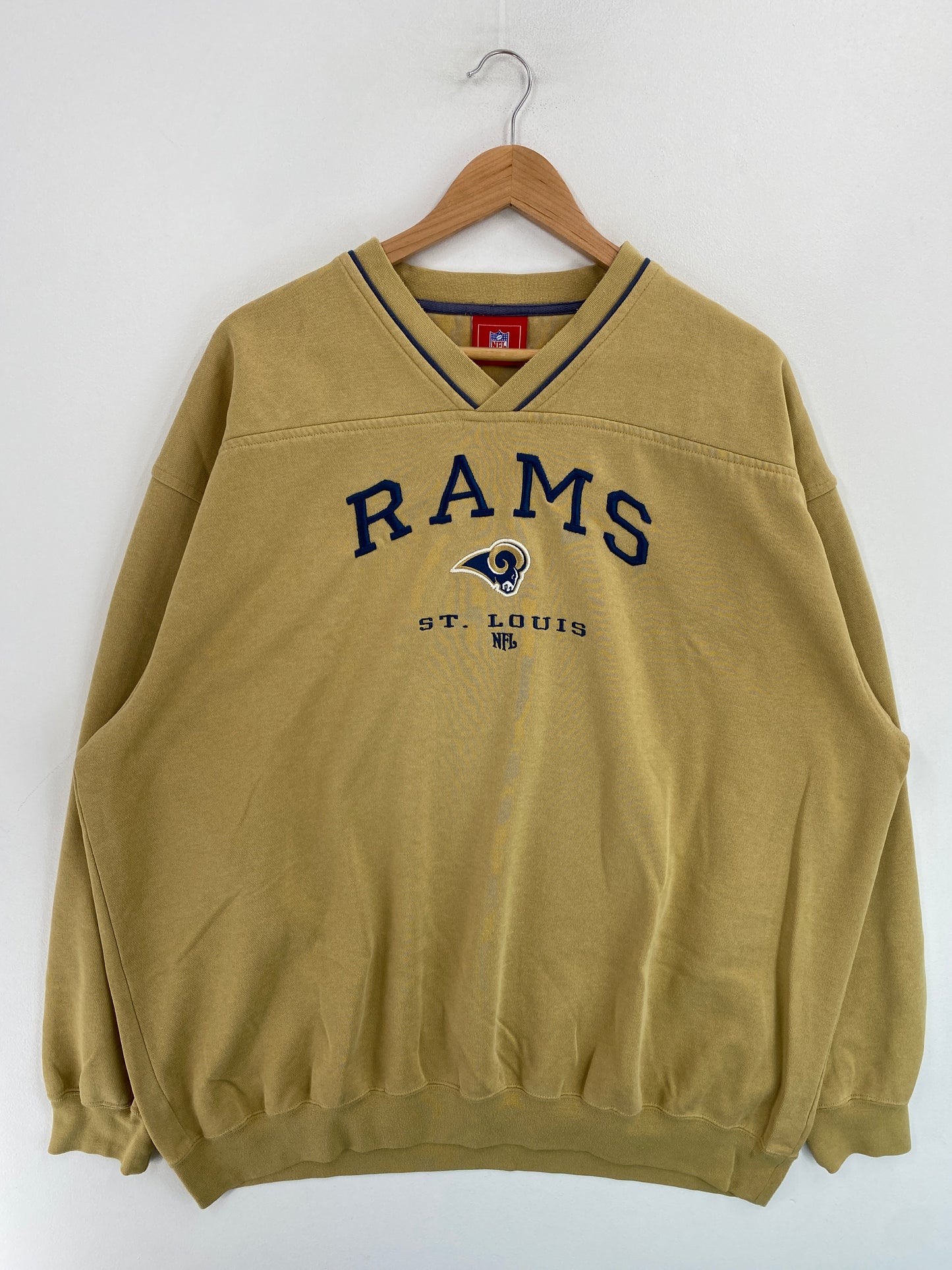 00’ ST. LOUIS RAMS Size No Tag (Approx.XL) Vintage NFL Sweat-Shirt / G3794S