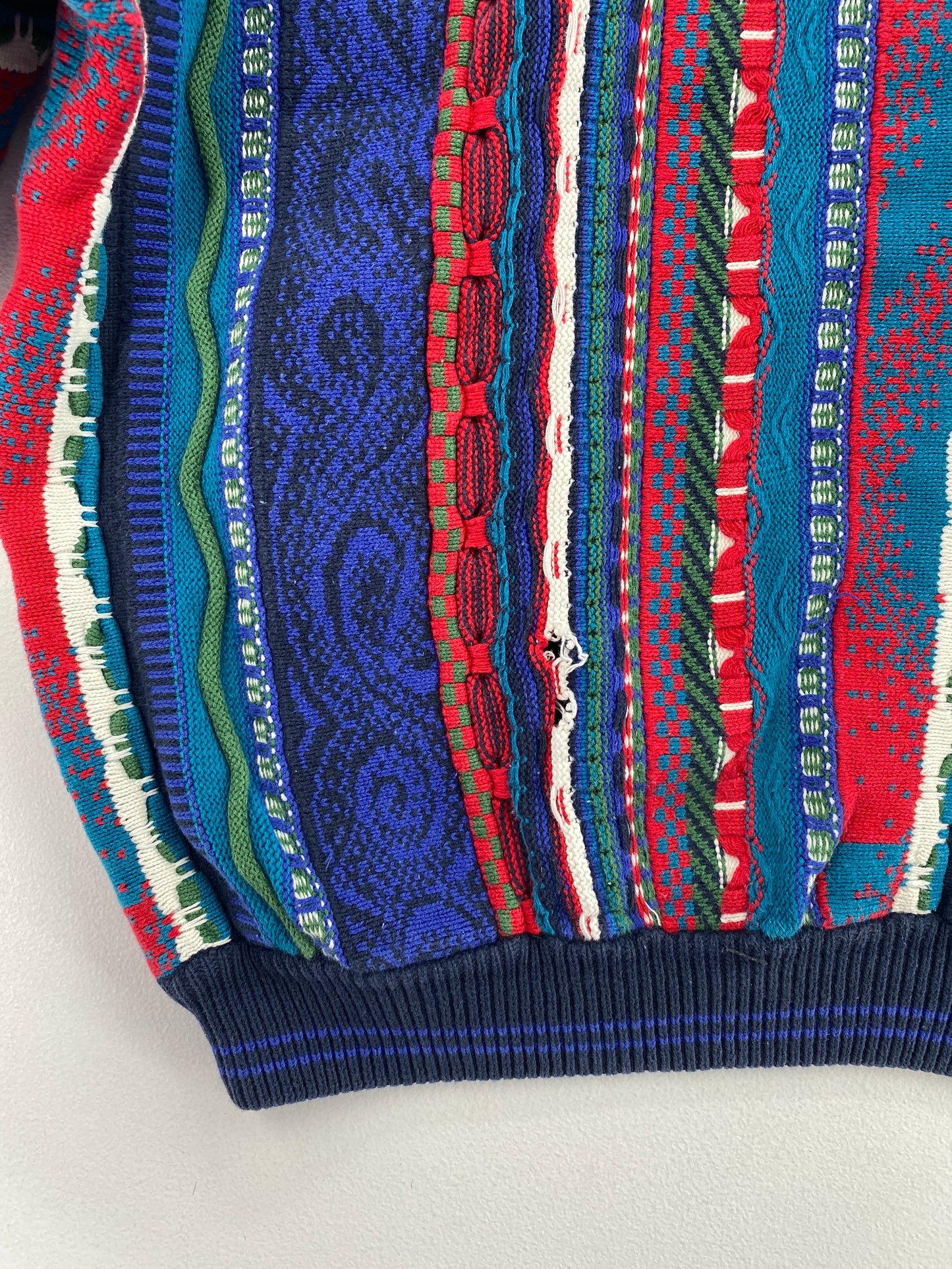 Vintage COOGI STYLE Size L Cotton Knit Sweater / G109K