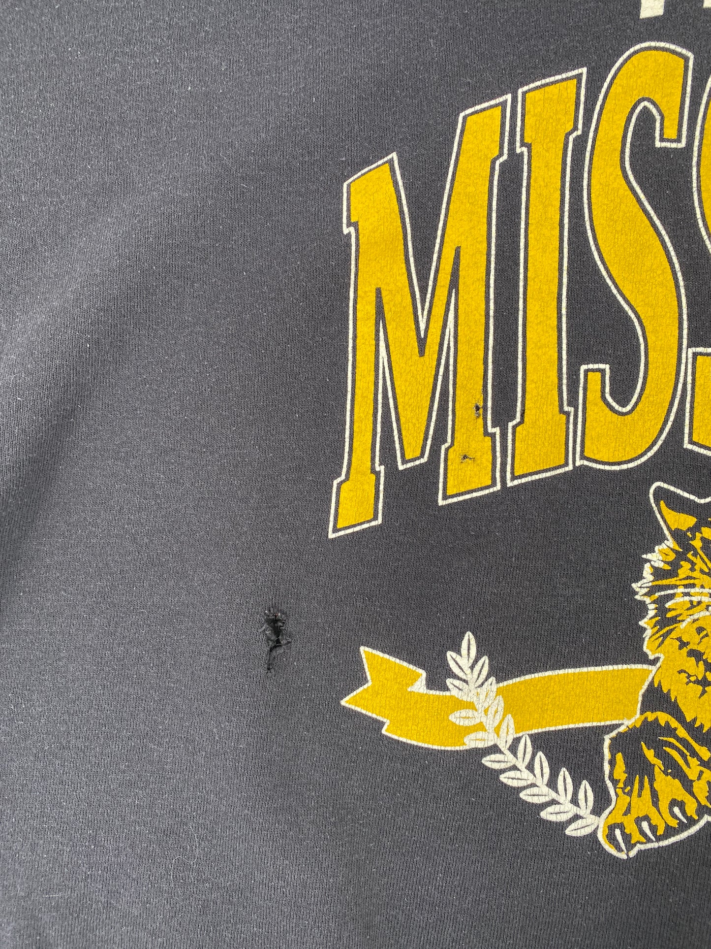 90’s MISSOURI TIGERS Size XXL College Sweat-Shirt / G135S