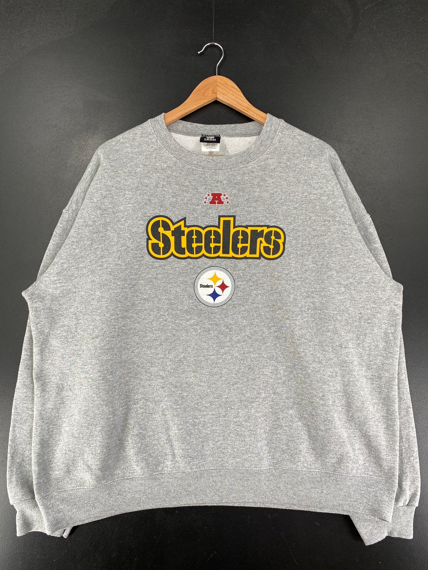 Vintage PITTSBURGH STEELERS Size XL NFL Sweat-Shirt / G170S