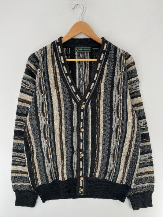Vintage 3D COOGI-STYLE Size M Cotton Knit Sweater / F3422K