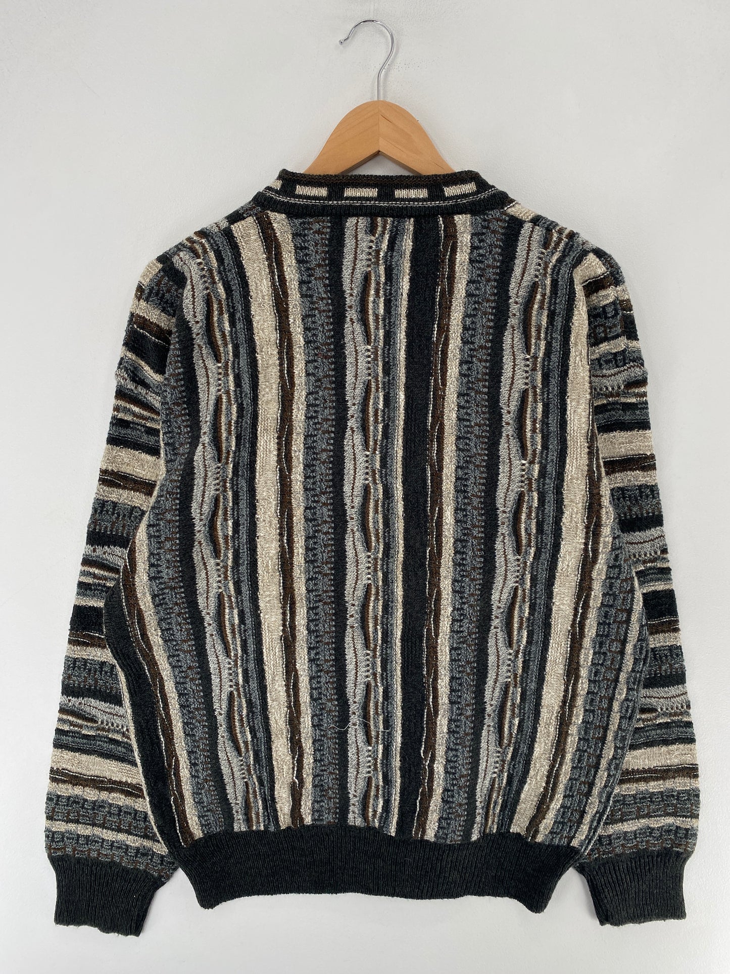 Vintage 3D COOGI-STYLE Size M Cotton Knit Sweater / F3422K