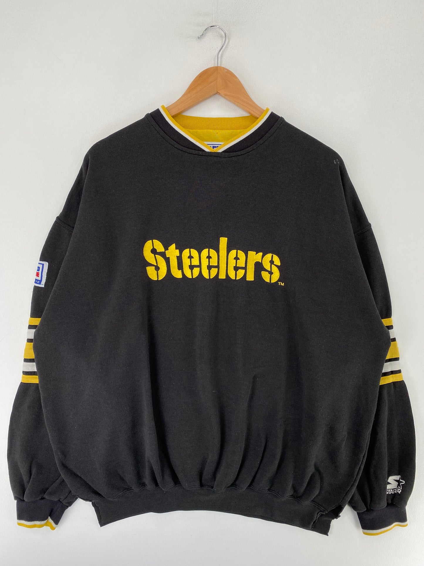90’s STARTER x Steelers Size XL NFL Sweat-Shirt / G3454S