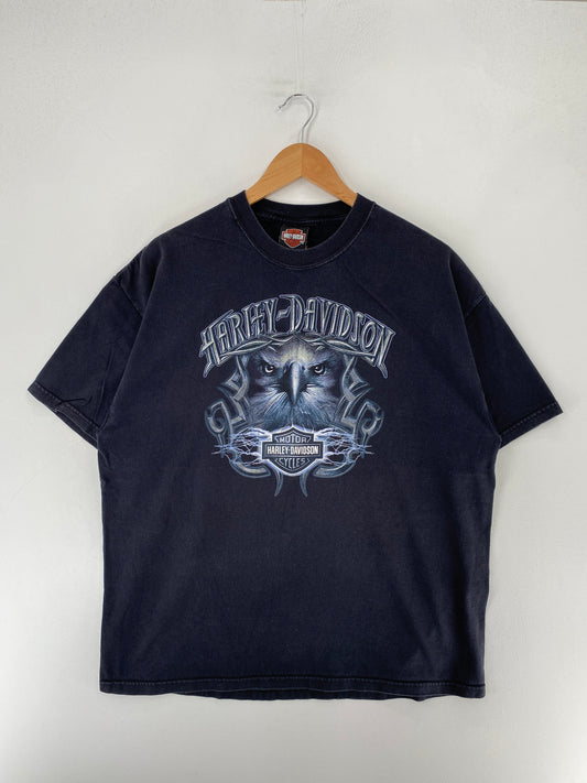 00’ HARLEY DAVIDSON Made in USA Size XL Vintage T-Shirt / F3365T