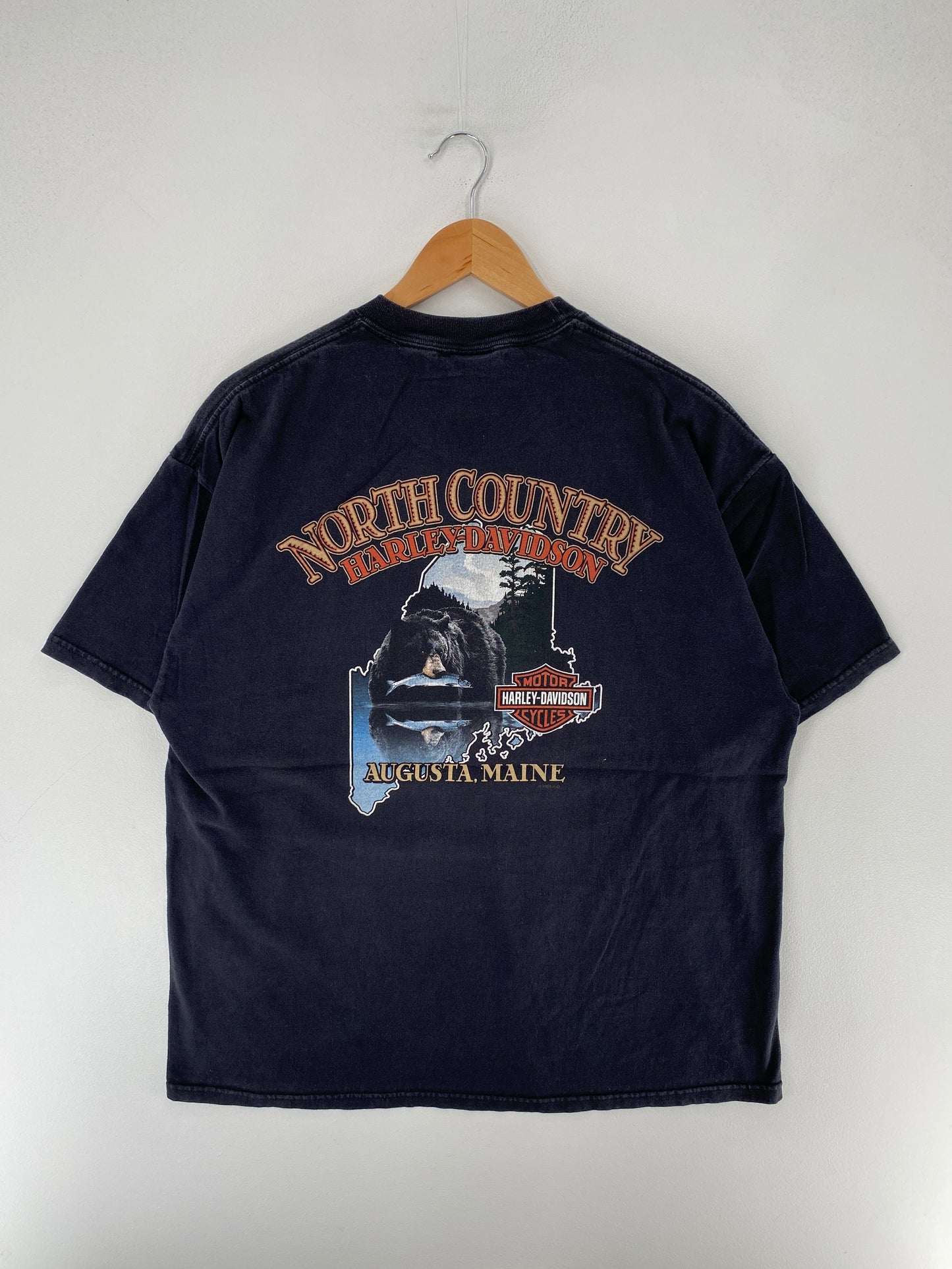 00’ HARLEY DAVIDSON Made in USA Size XL Vintage T-Shirt / F3365T
