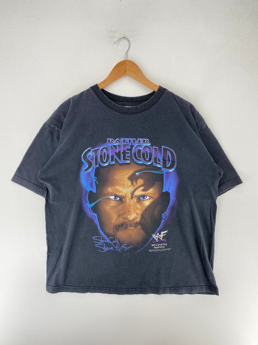 90’s STONE COLD Size XL T-Shirt / F3364T