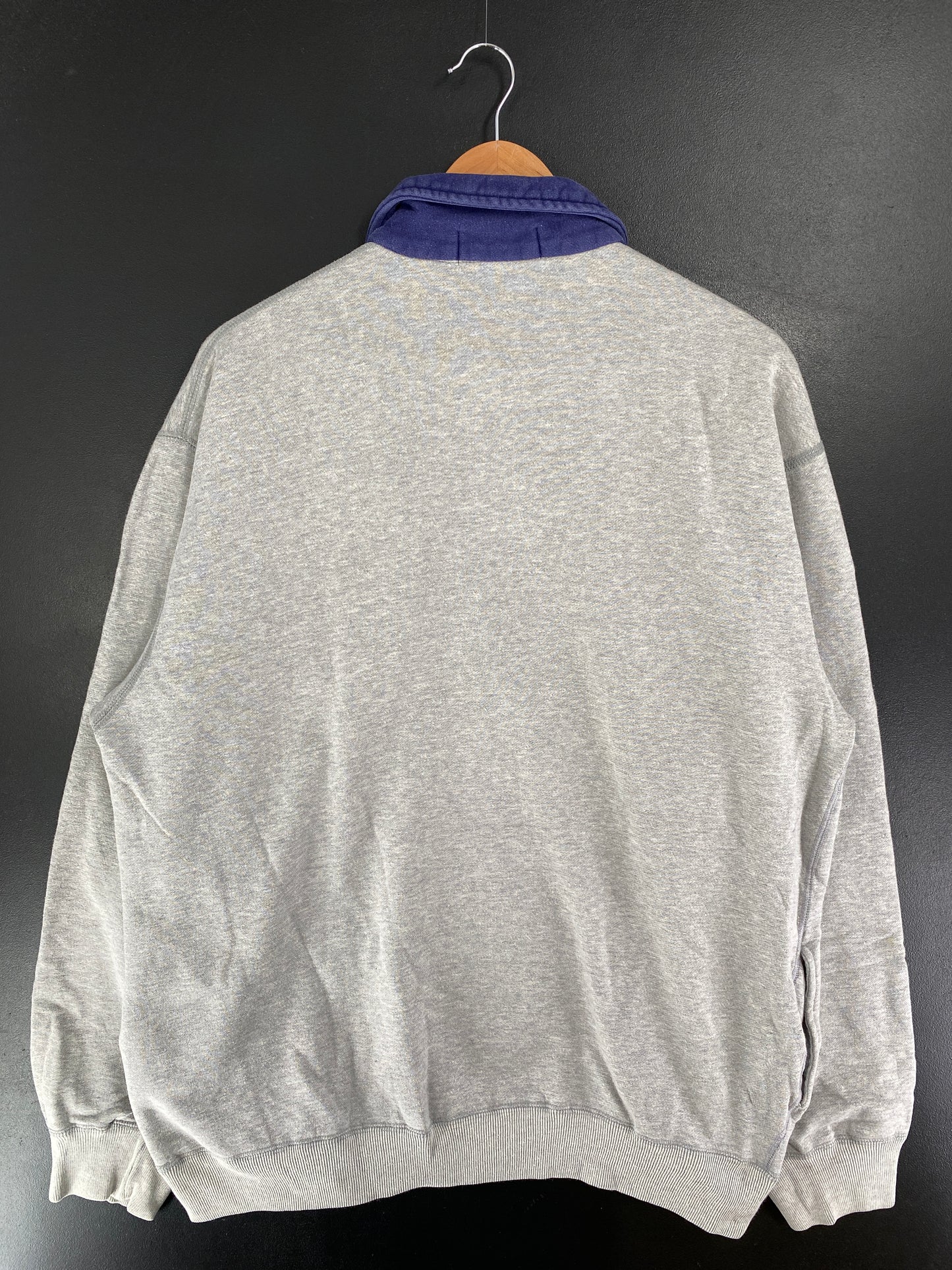 90's POLO RALPH LAUREN Size L Vintage Half Zip Rugby shirt / G4005R