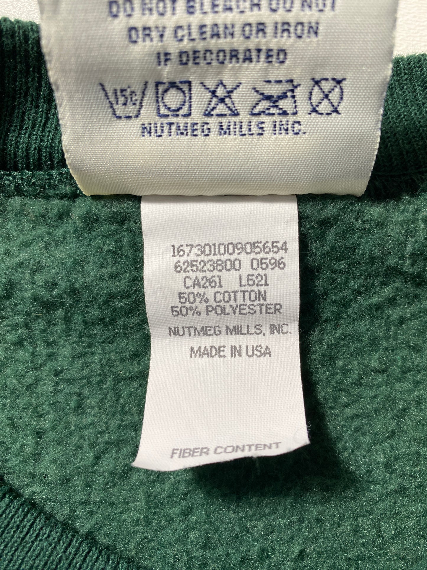 90's GREEN BAY PACKERS Made in USA Size M Vintage Sweat-Shirt / G7291S