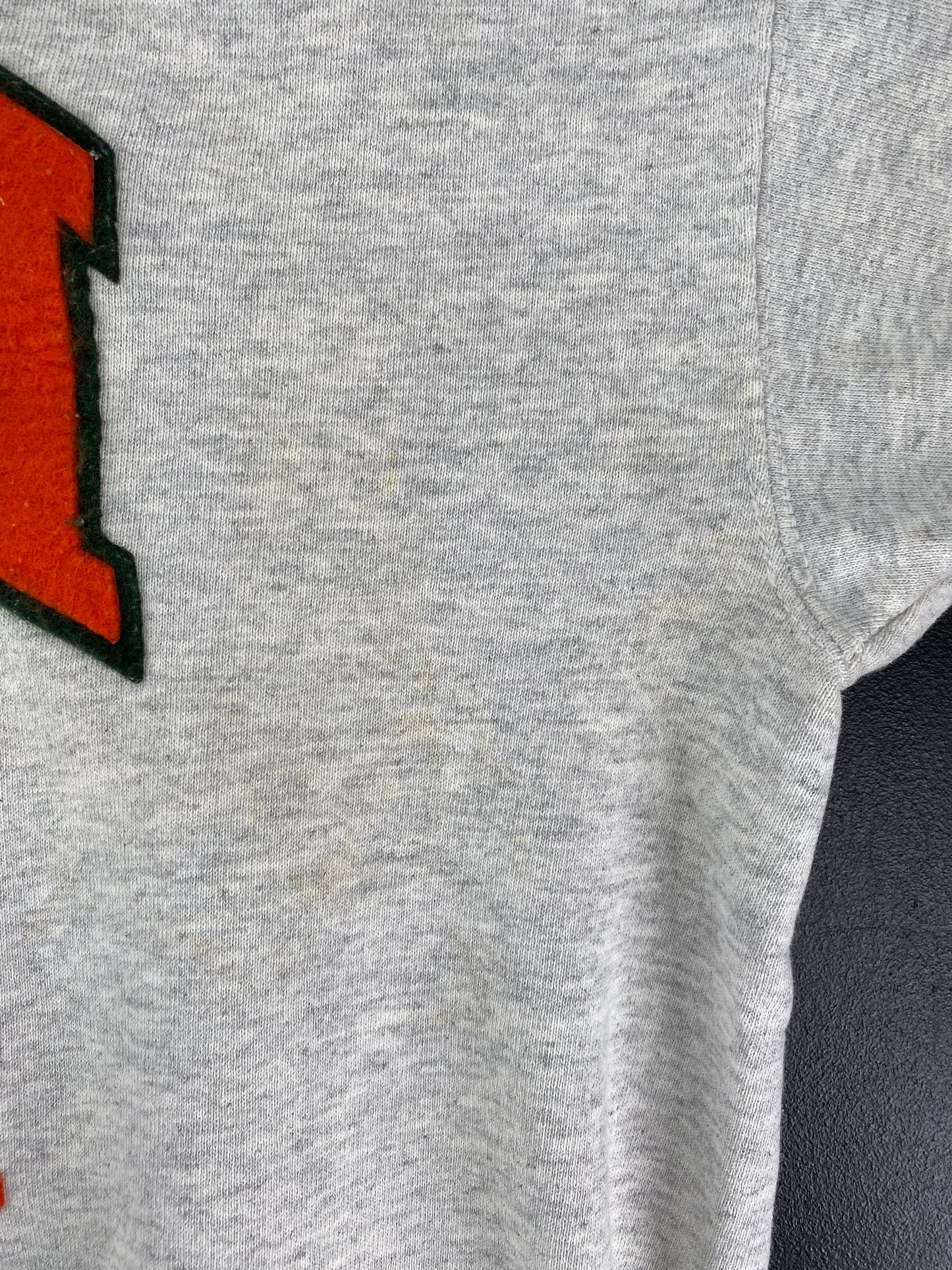 90’s MIAMI HURRICANES Size XL Vintage NFL Sweat-Shirt / F3416S
