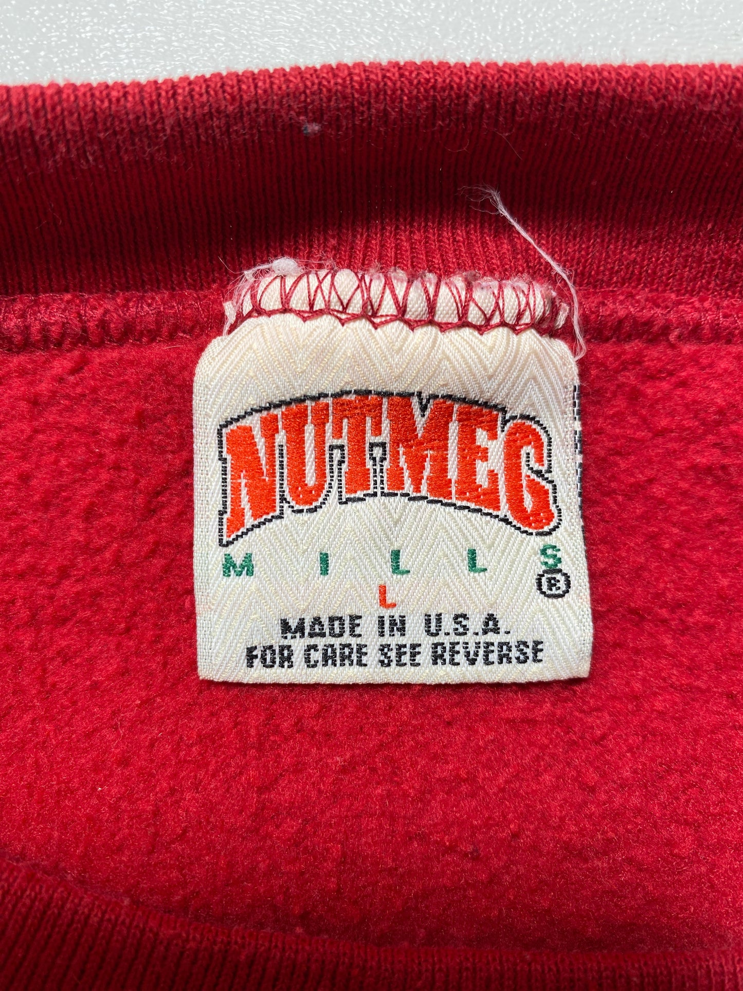 1994 CHICAGO WOLVES Made in USA Size L Vintage College Sweat-shirt / G5802S