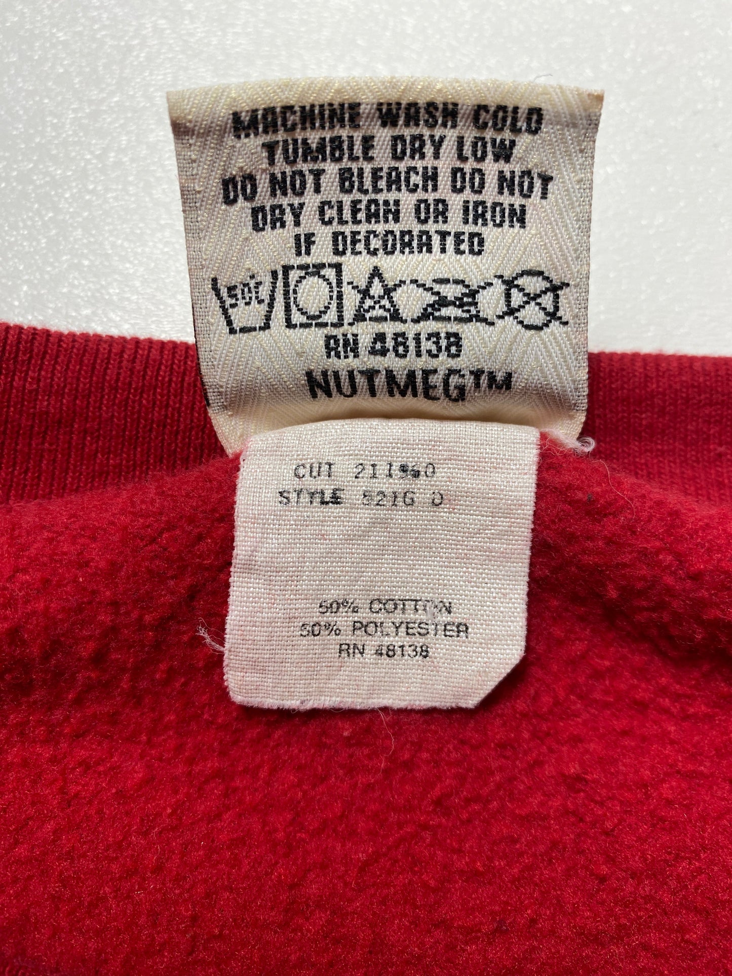 1994 CHICAGO WOLVES Made in USA Size L Vintage College Sweat-shirt / G5802S