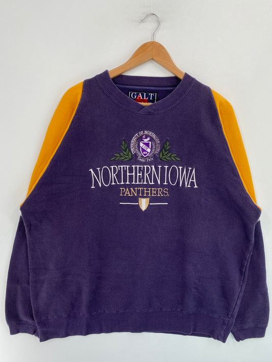 90’s NORTHERN IOWA Size L College Sweat-shirt / G6135S