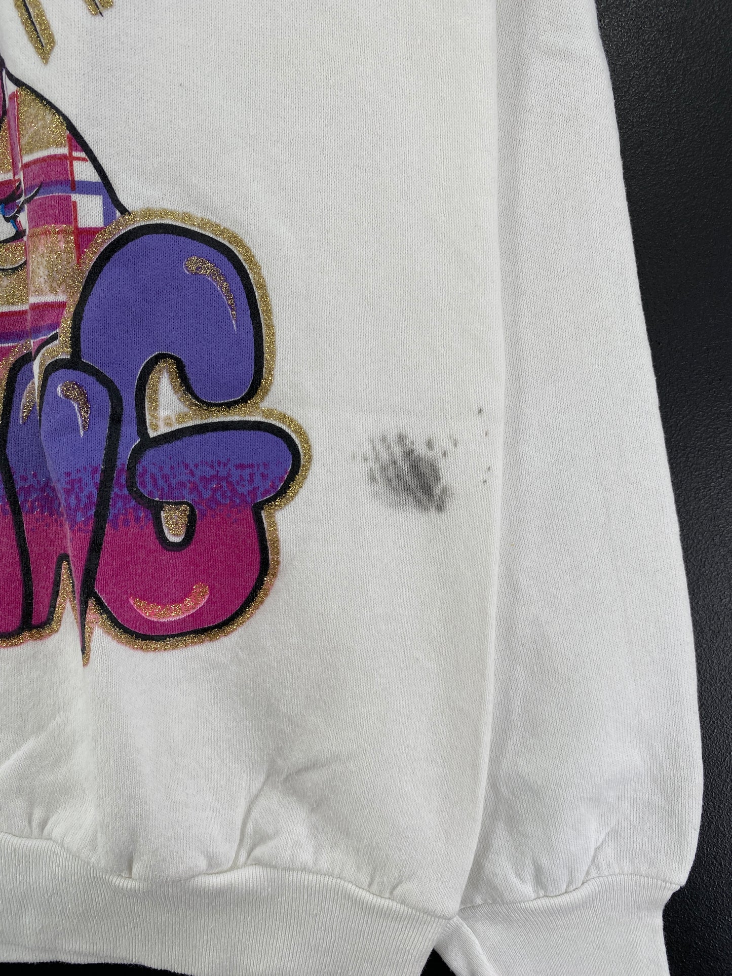 1995 LOONEY TUNES TWEETY SYLVESTER Made in USA Size L Vintage Sweat-shirt / G7014S