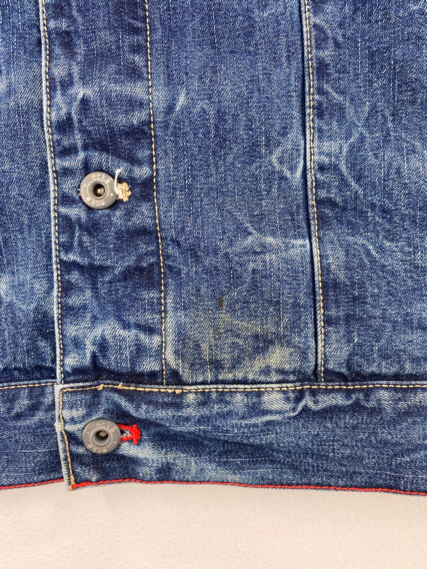 00’ ECKO UNLTD x SPIDERMAN Size M Denim Jacket / G296J