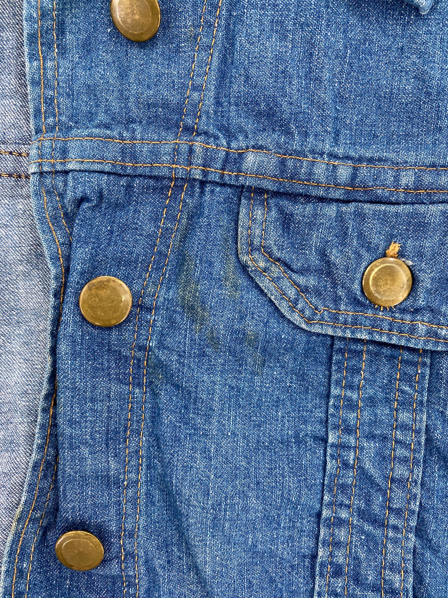 70’s RUMBLE SEATS Size Ladies XS Denim Jacket / G295J