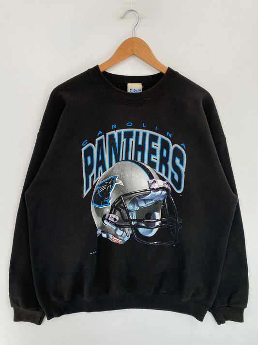 1993 SALEM x CAROLINA PANTHERS Made in USA Size XL NFL Sweatshirt / G6879S