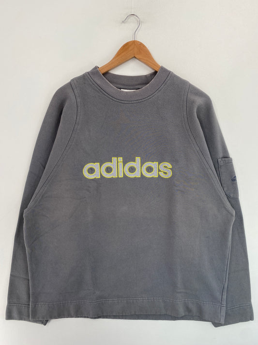 00’ ADIDAS Size L Vintage Sweat-Shirt / G4236S