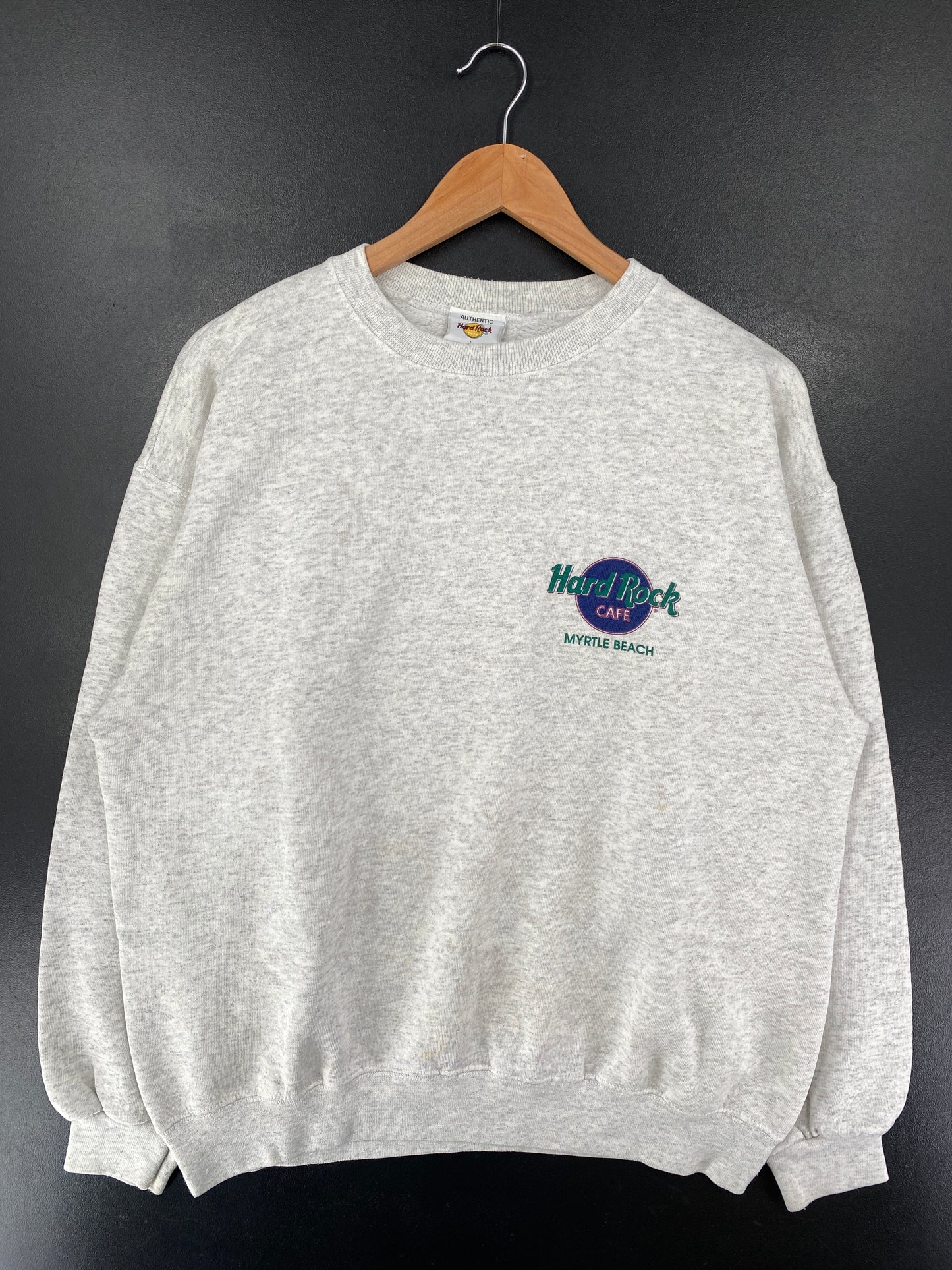 90's HARD ROCK MYRTLE BEACH Made in USA Size L Vintage Sweat-Shirt / G4306S