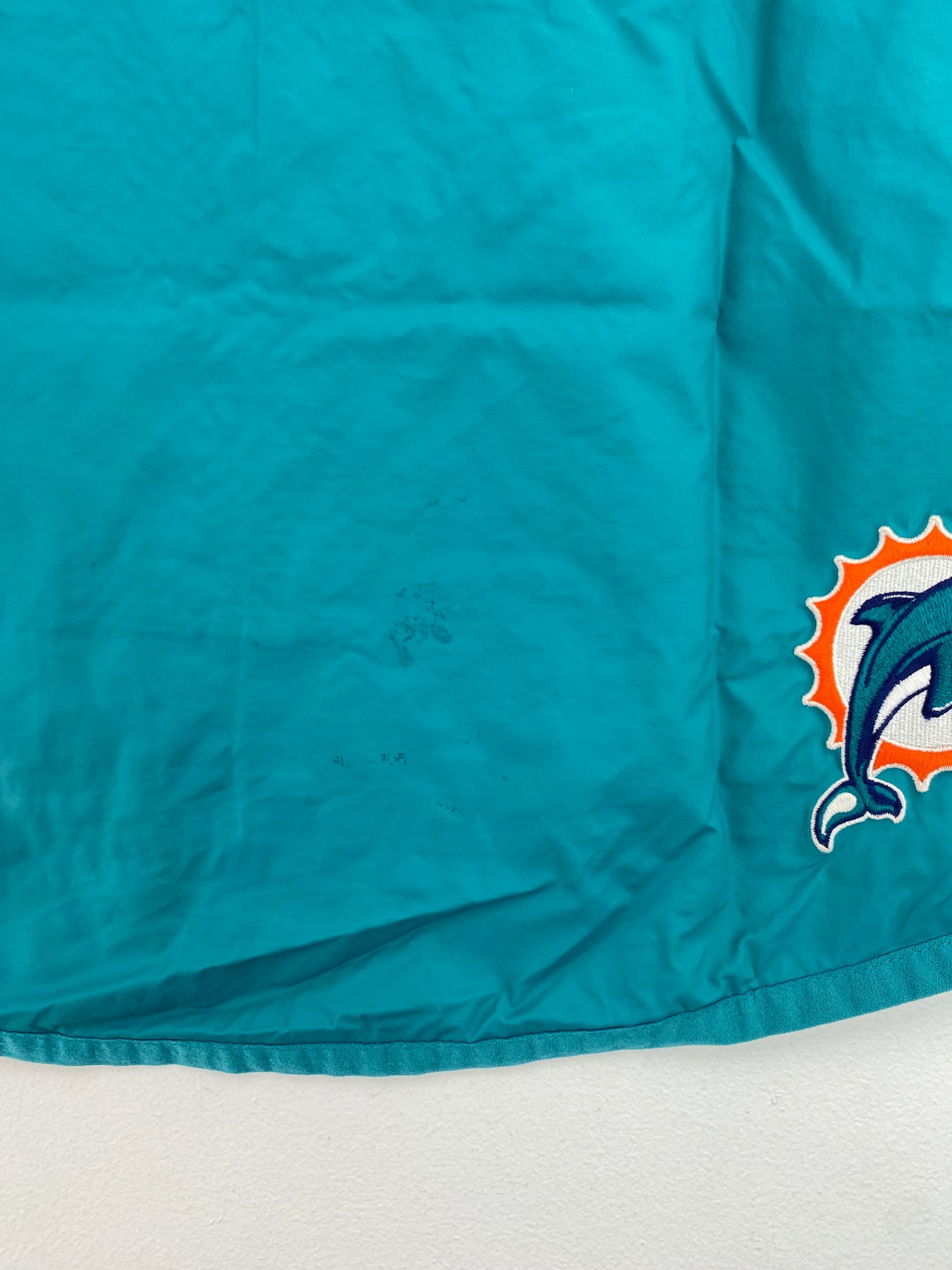 90's NIKE x MIAMI DOLPHINS Size M Vintage NFL Nylon Jacket / G4328N