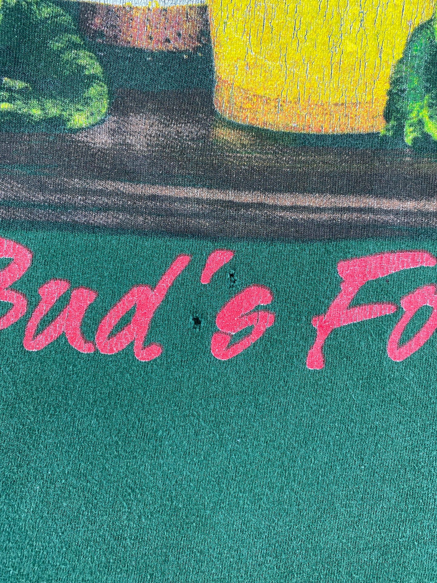 90's BUDWEISER Made in USA Size XL Vintage T-Shirt / F9708T