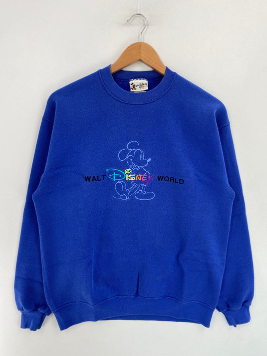 00' WALT DISNEY WORLD Size M Vintage Sweat-shirt / G4398S