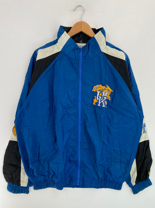 90’s PRO PLAYER x KENTUCKY WILDCATS Size L Vintage College Nylon Jacket / G4405N