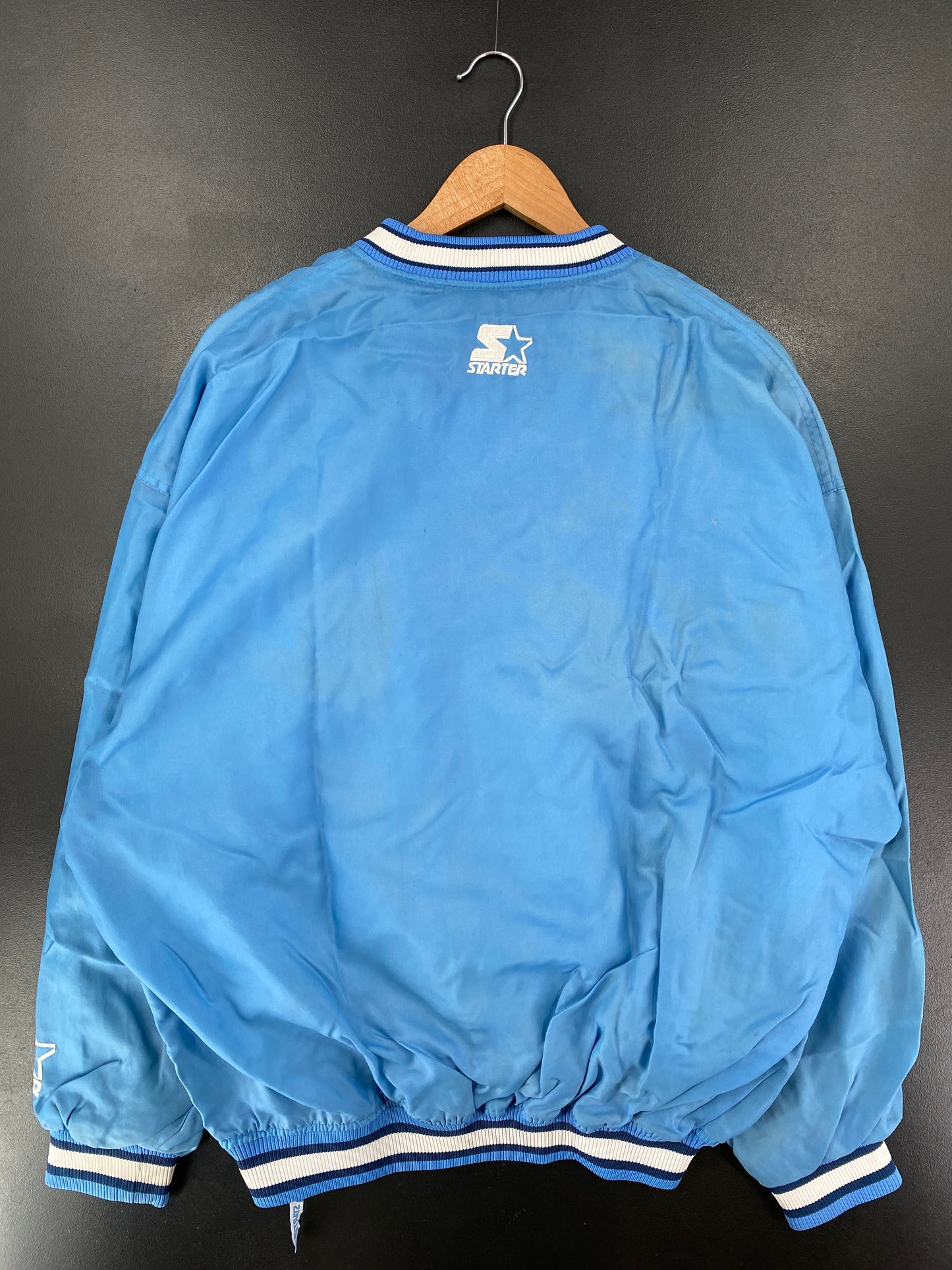 90’s STARTER x NORTH CAROLINA Size XL College Nylon Jacket / G4410N