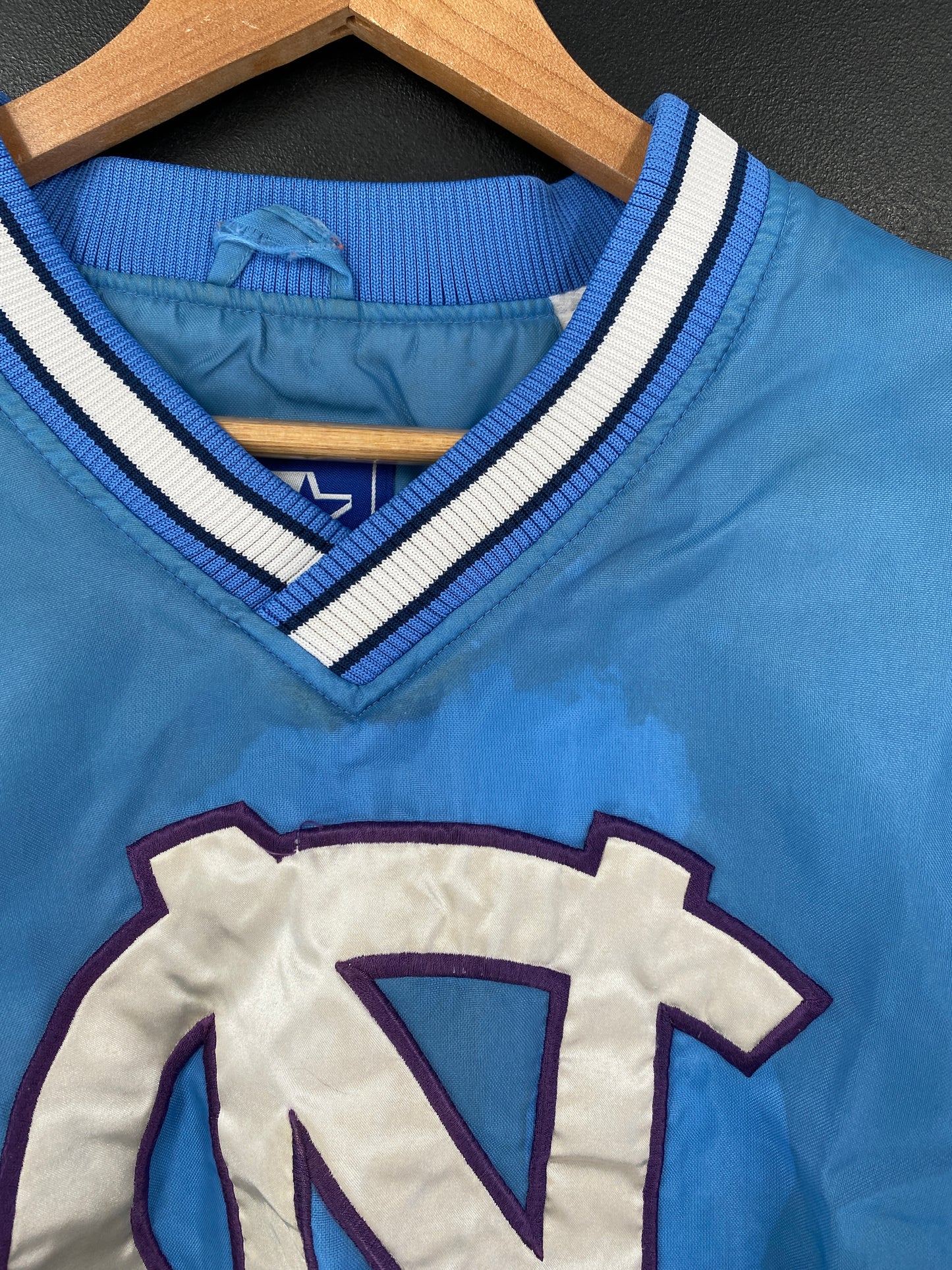 90’s STARTER x NORTH CAROLINA Size XL College Nylon Jacket / G4410N