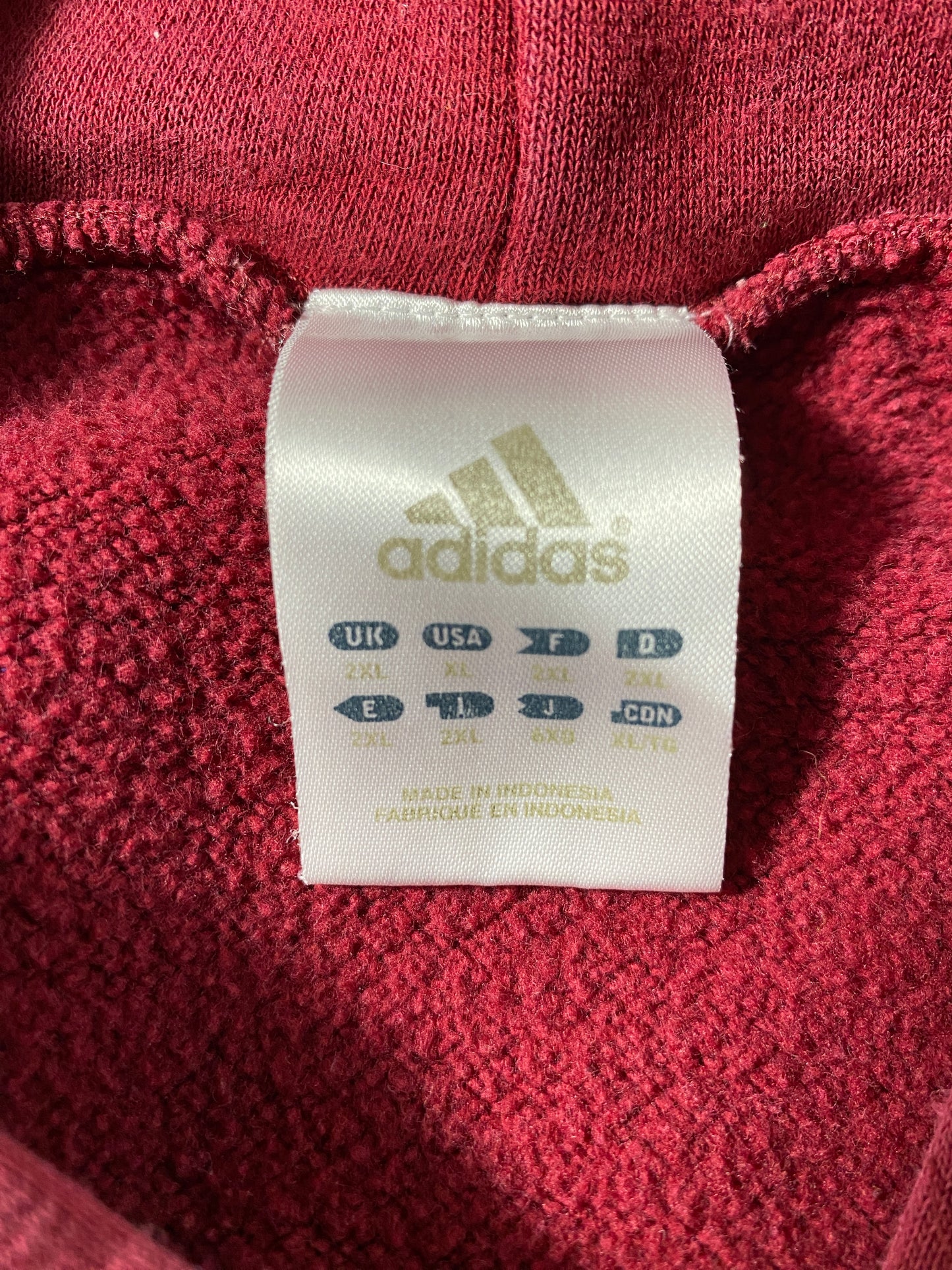00’ ADIDAS Size XXL Sweat-shirt / F3570S