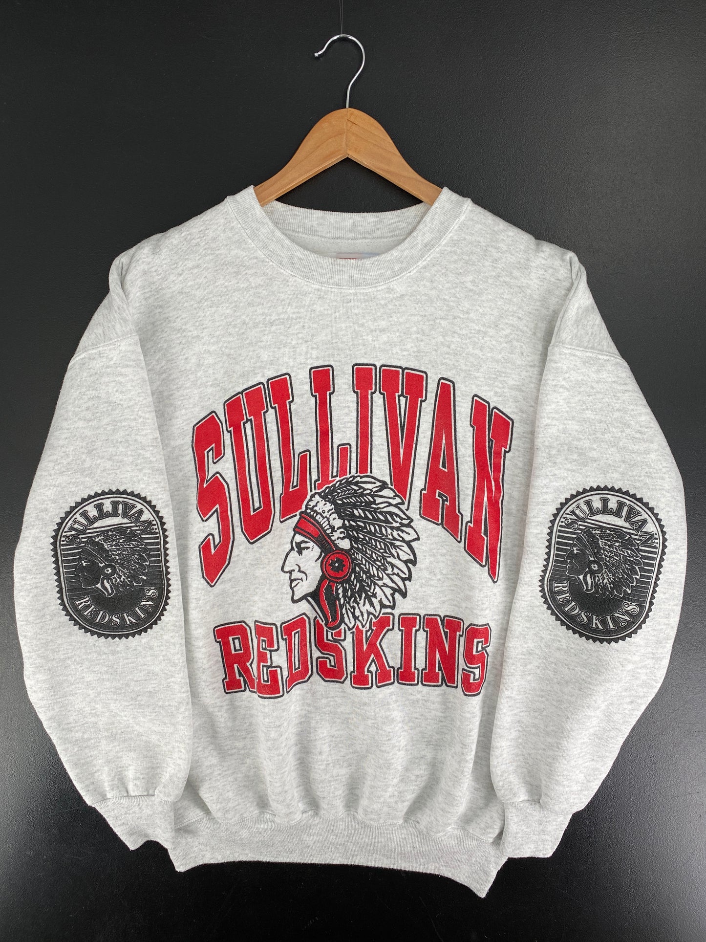 90's SULLIVAN REDSKINS Made in USA Size L Vintage Sweat-shirt / G2337S