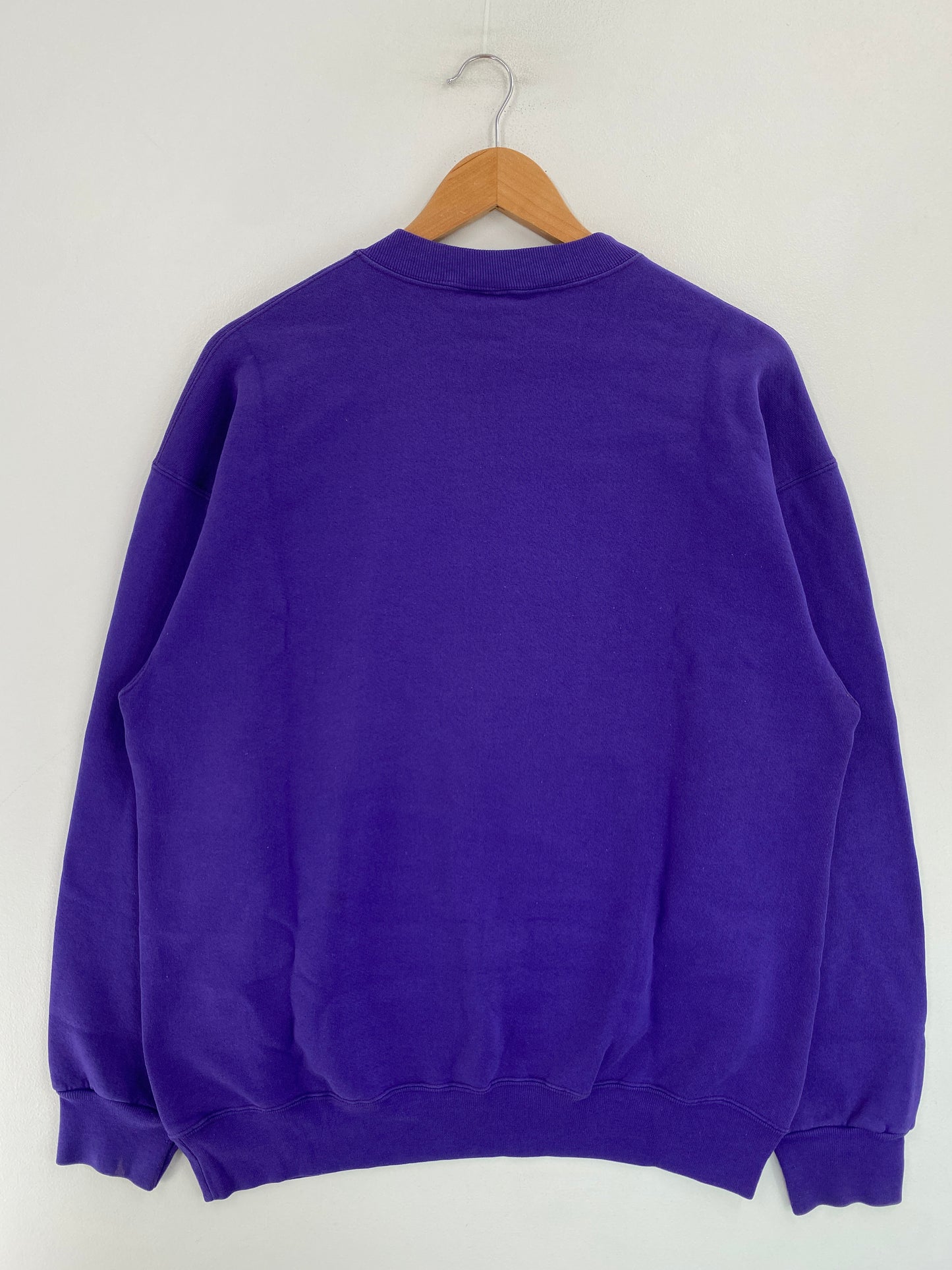 90's NUTMEG x MINNESOTA VIKINGS Made in USA Size XL NFL Sweat-shirt / G4424S