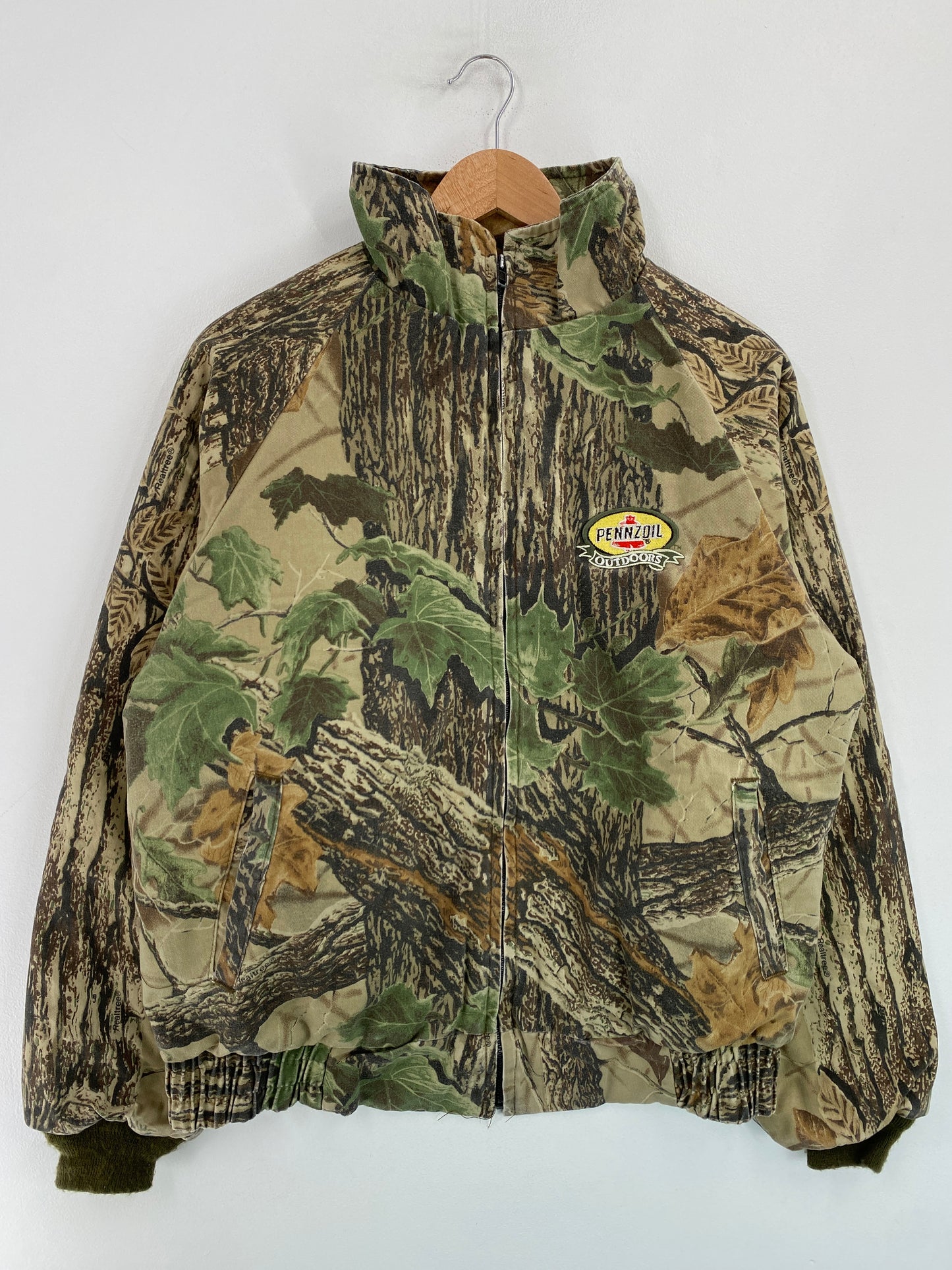 90's CAMO Made in USA Size M Vintage Jacket / G4445J