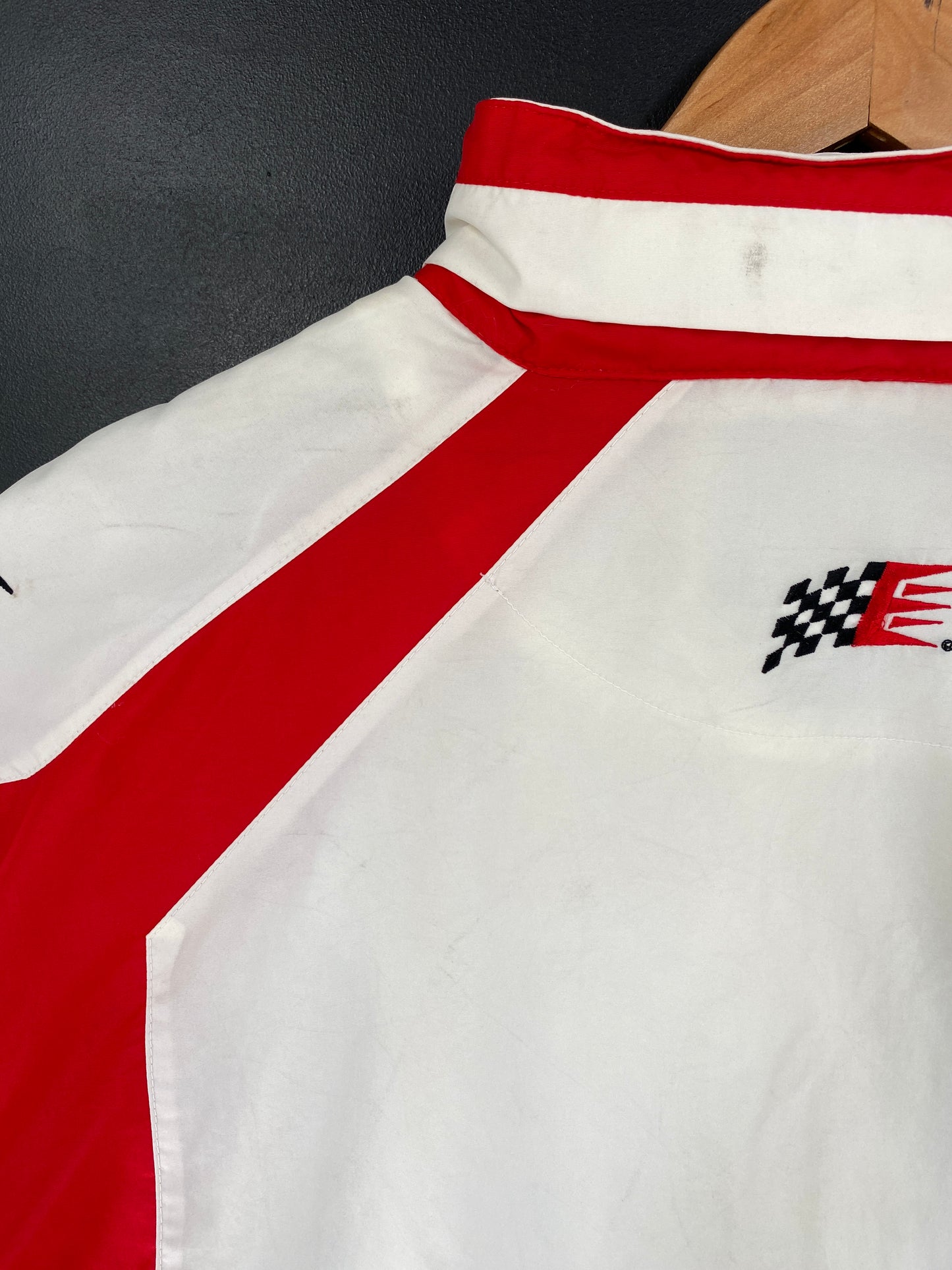 Vintage DODGE Size XL Nylon Racing Jacket / F9754N