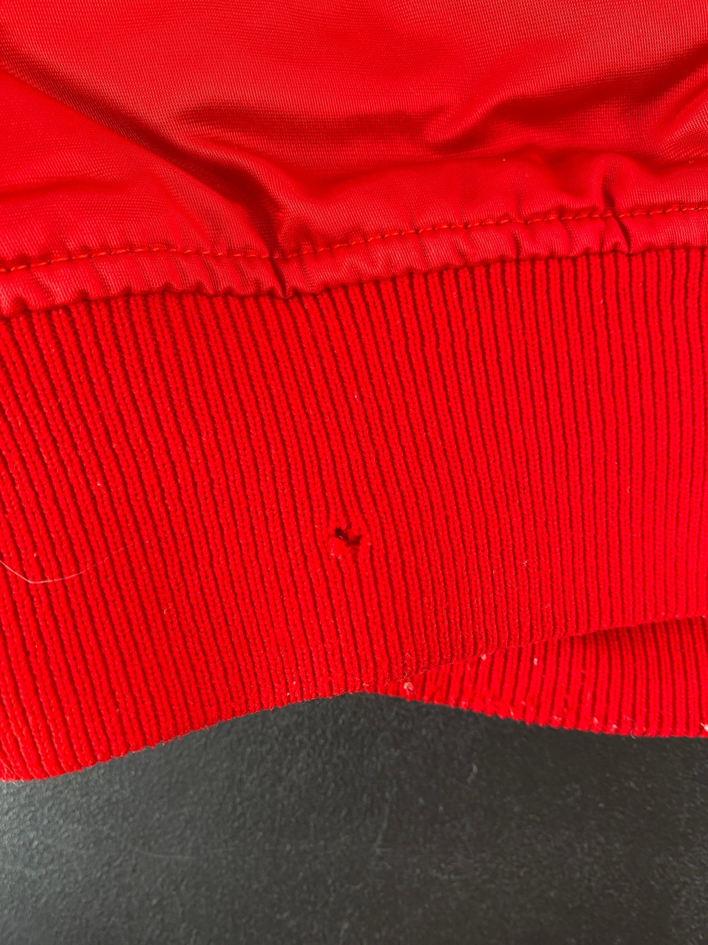 90's STARTER x KANSAS CITY CHIEFS Made in USA Size L Nylon NFL Jacket / F6226N