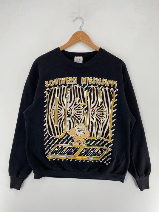90’s USM GOLDEN EAGLES Size XL College Sweat-shirt / F3816S