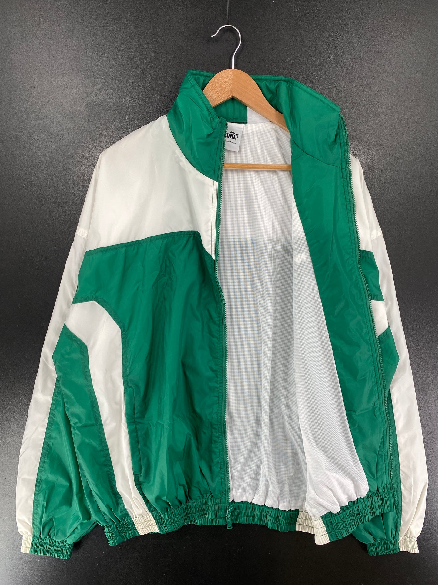 Vintage PUMA Size M Zip-up Nylon Jacket / G4486N