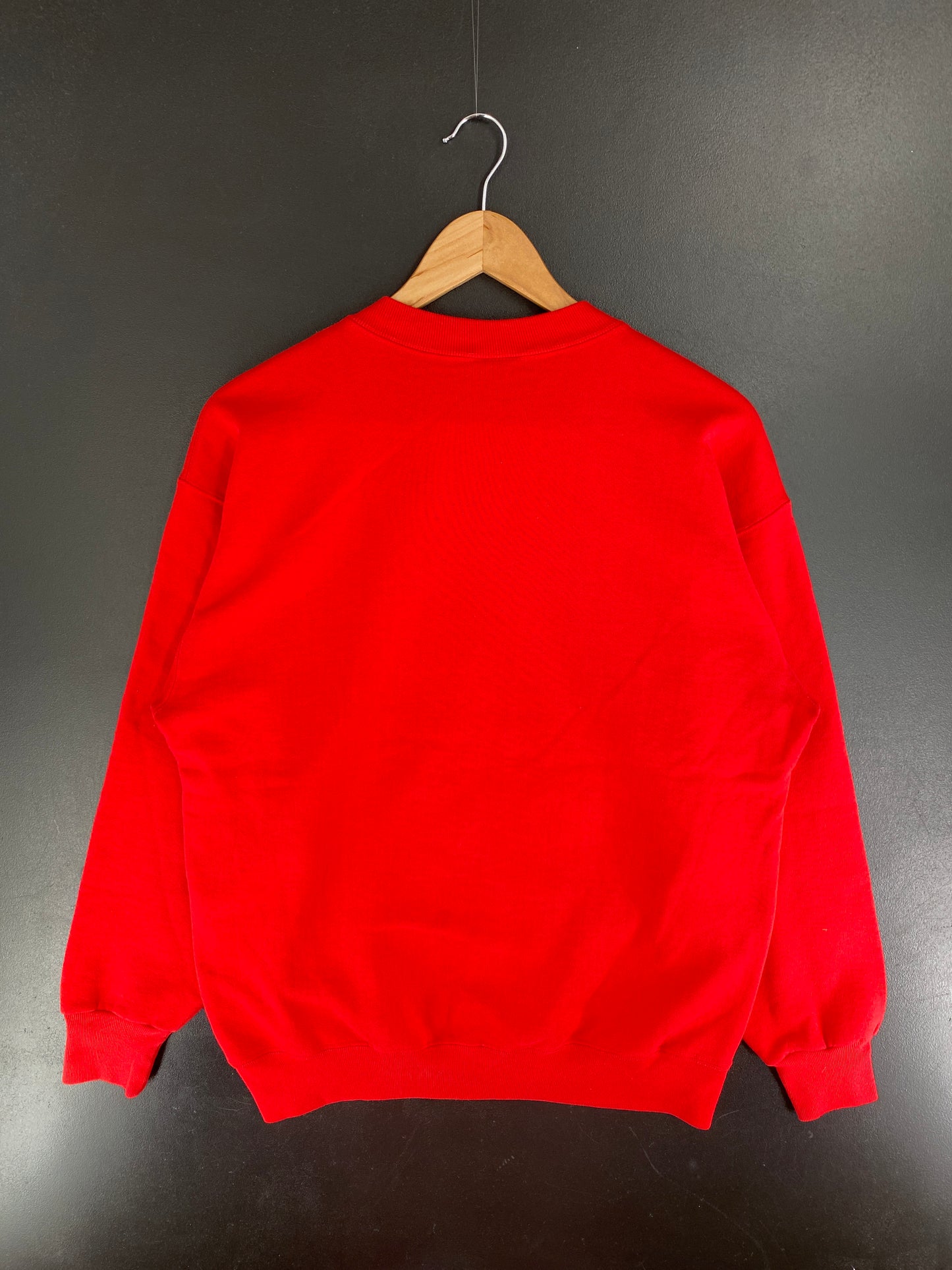 90’s CHICAGO BULLS Size No Tag (Approx.L) NBA Sweat-Shirt / F3974S