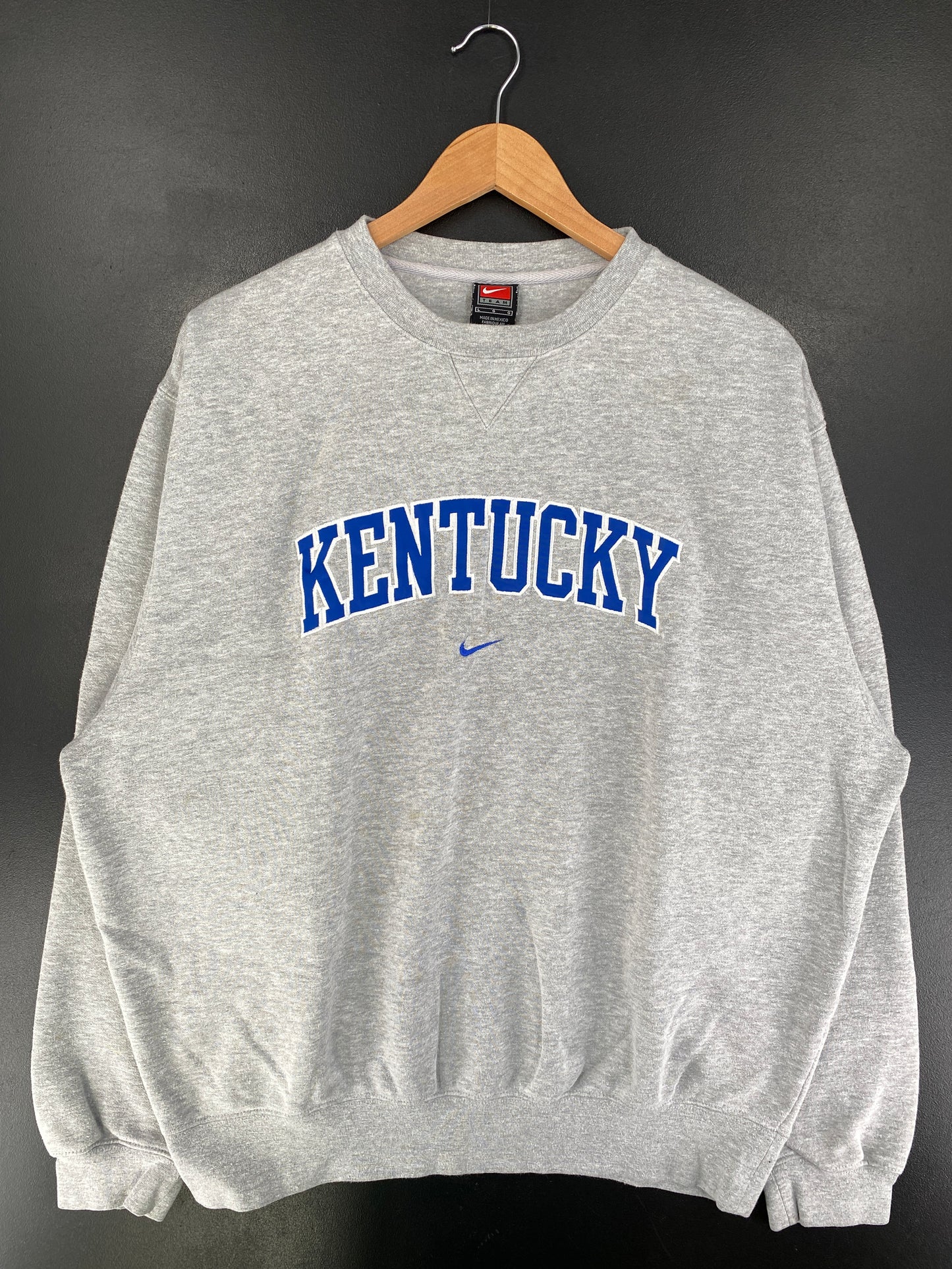 00's NIKE x KENTUCKY Size L Vintage College Sweat-shirt / G616S