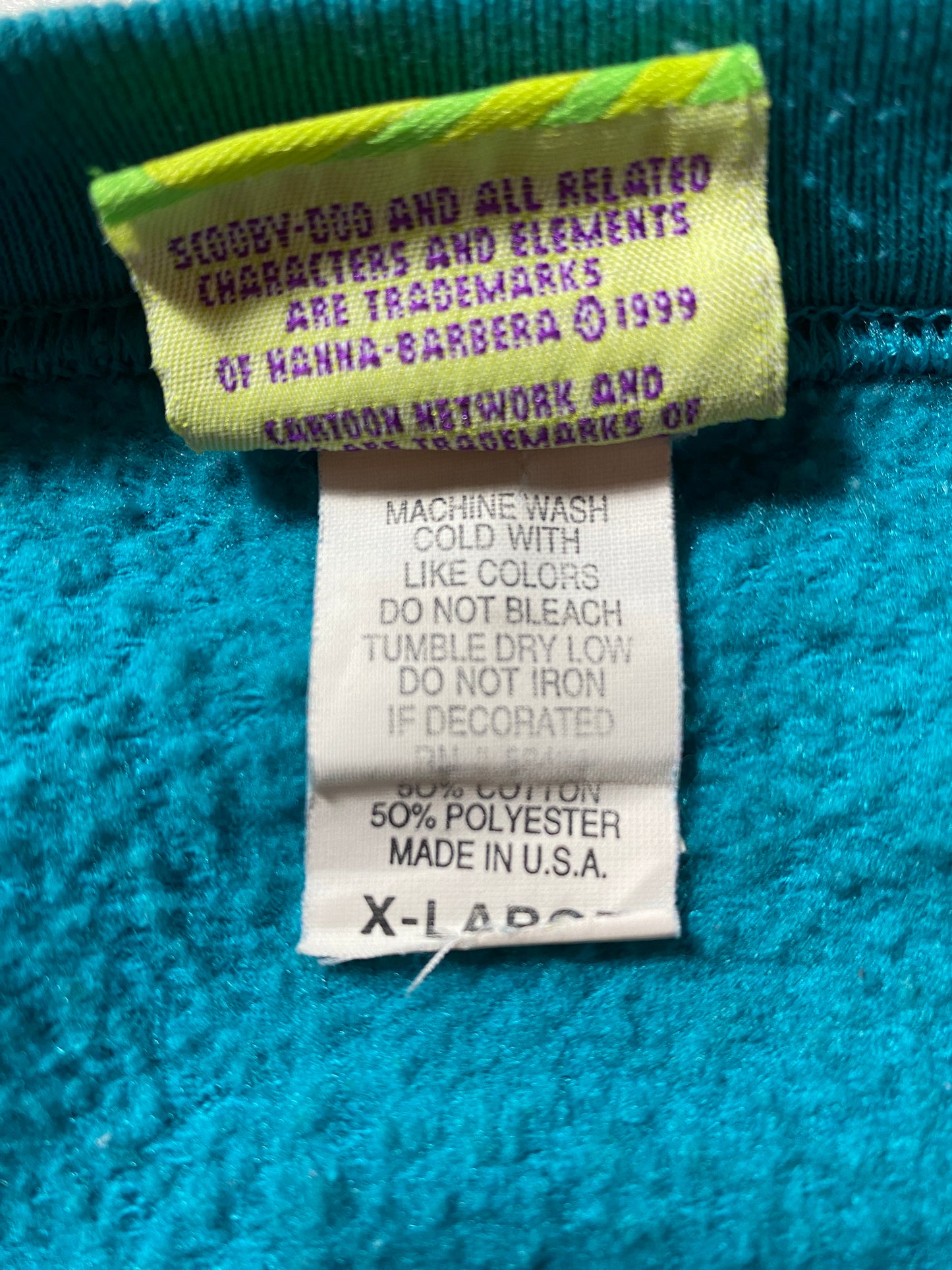 90’s SCOOBY-DOO Made in USA Size XL Vintage Sweat-shirt / F4001S