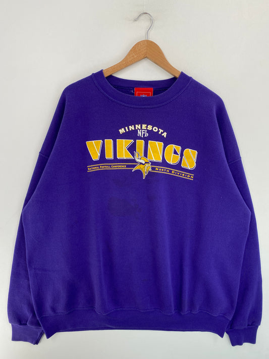 00’ MINNESOTA VIKINGS Size XXL NFL Sweat-Shirt / G4524S