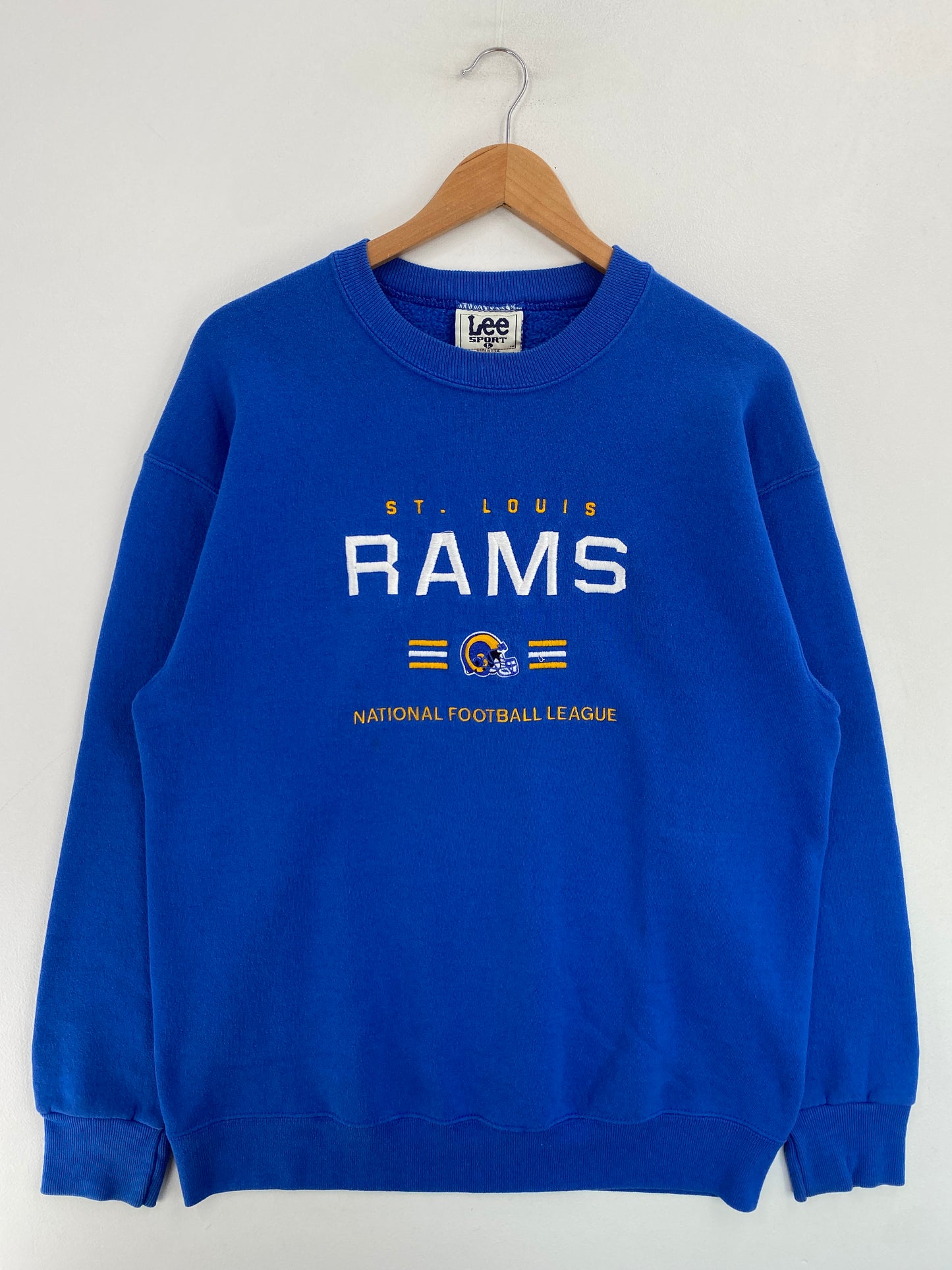90s' ST. LOUIS RAMS Made in USA Size L Vintage NFL Sweat-Shirt / G4530S