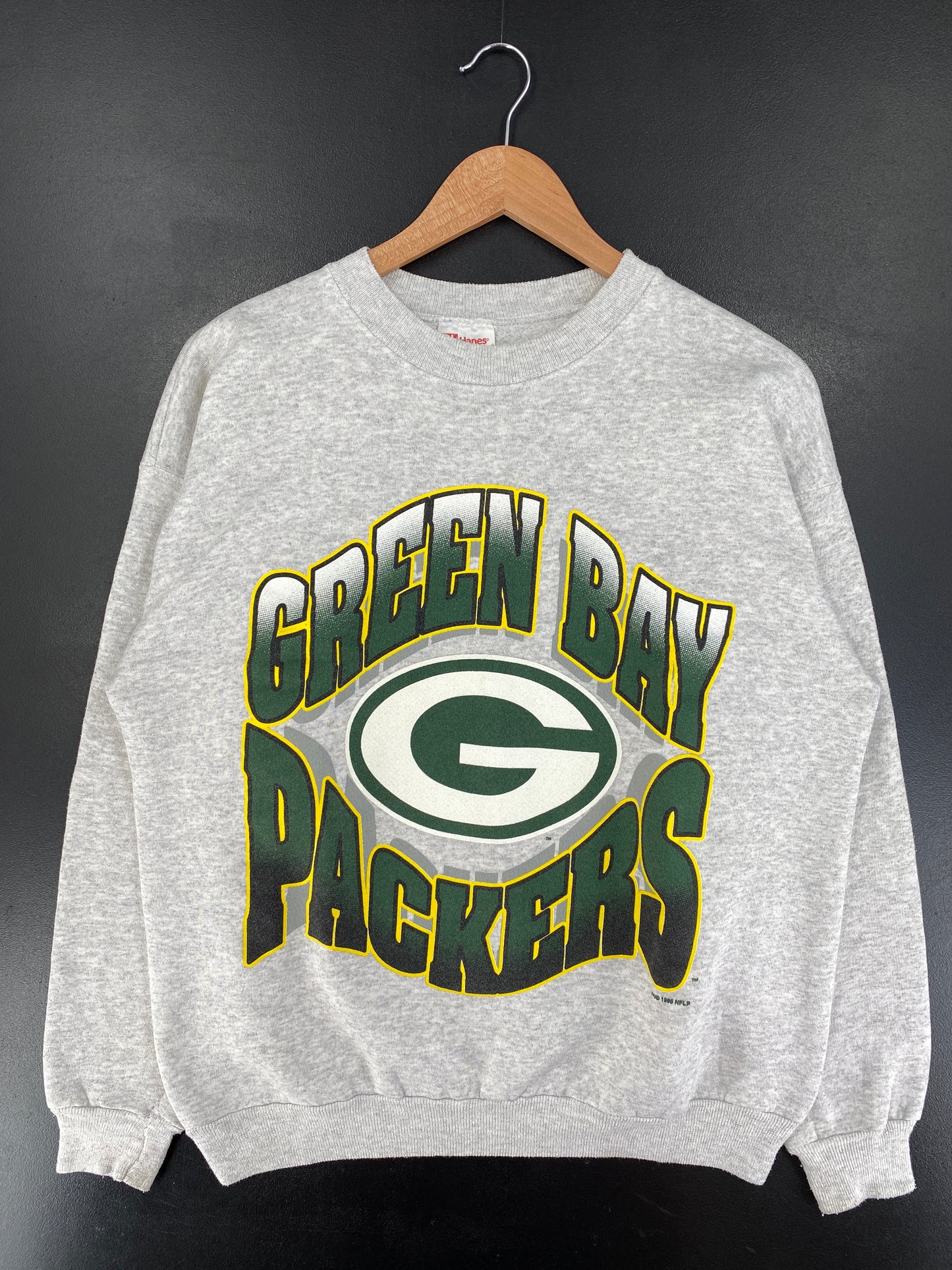 1995 GREEN BAY PACKERS Size L Vintage NFL Sweat-shirt / G643S