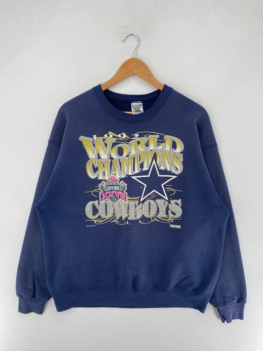 1992 SUPER BOWL DALLAS COWBOYS Size XL NFL Sweat-Shirt / F4014S