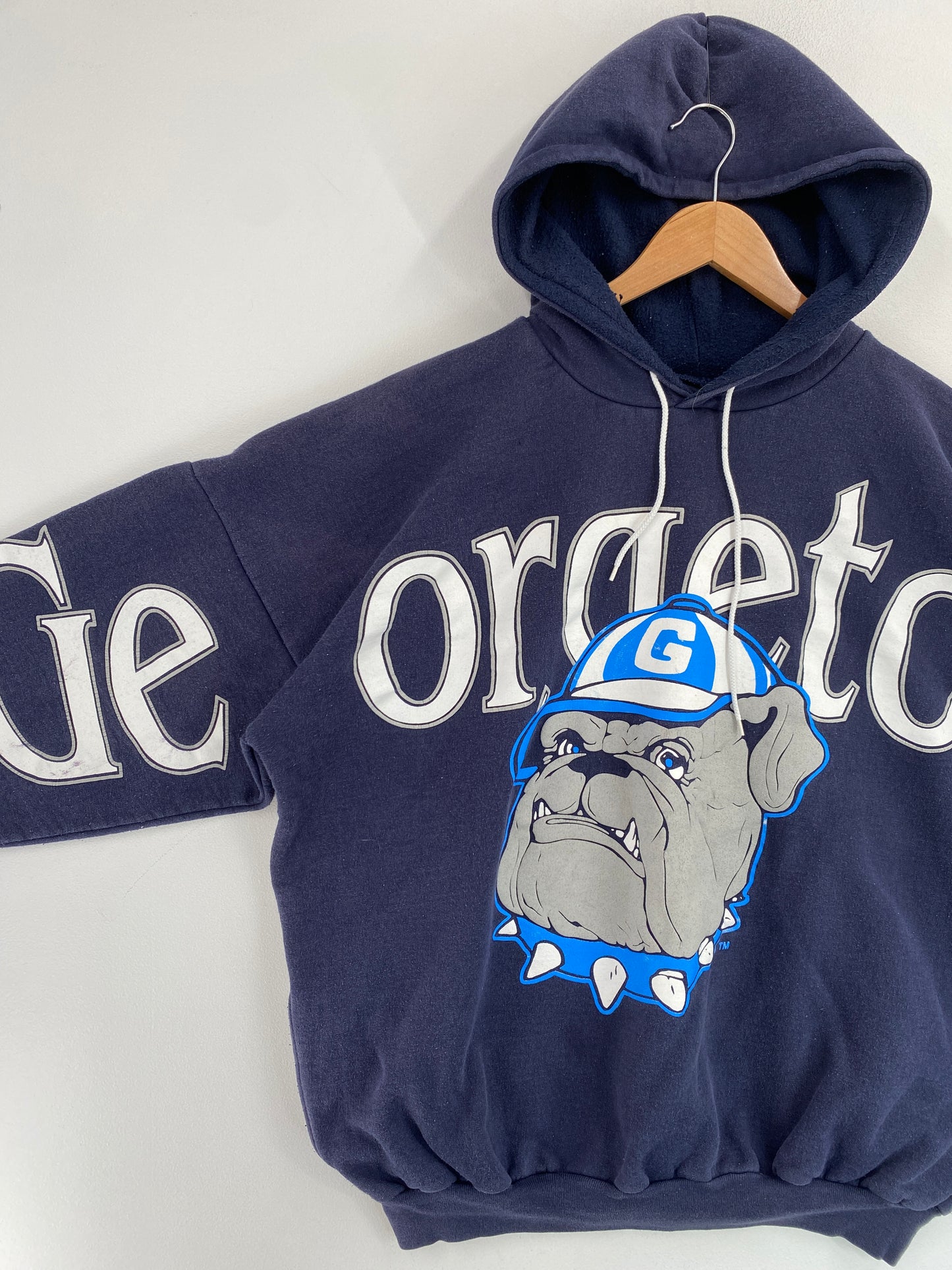 Vintage GEORGETOWN HOYAS Size Approx.L College Sweat-Shirt / G4570S