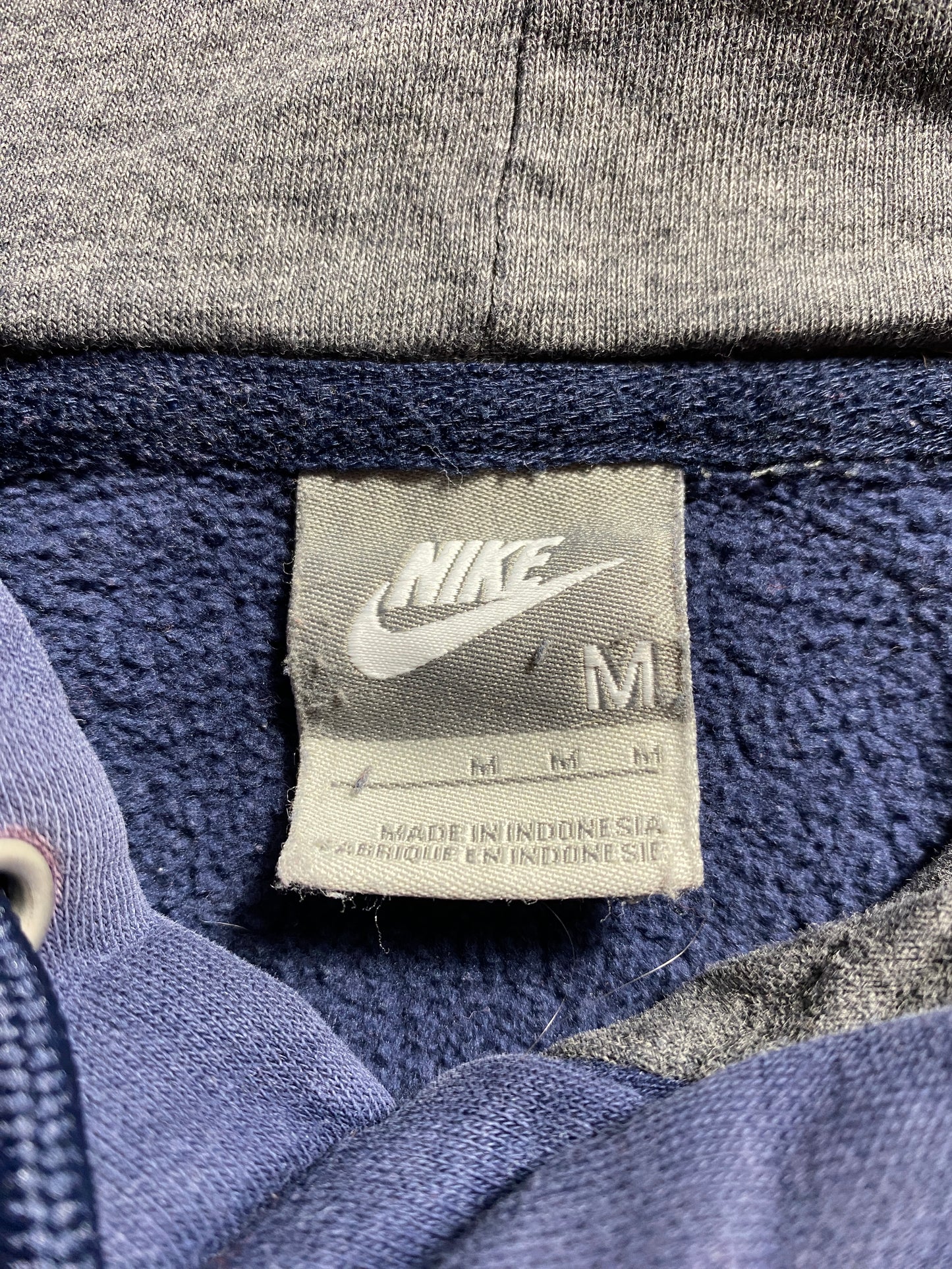 00’ NIKE MINI SWOOSH Size M Hoodie Sweat-Shirt / F4046S