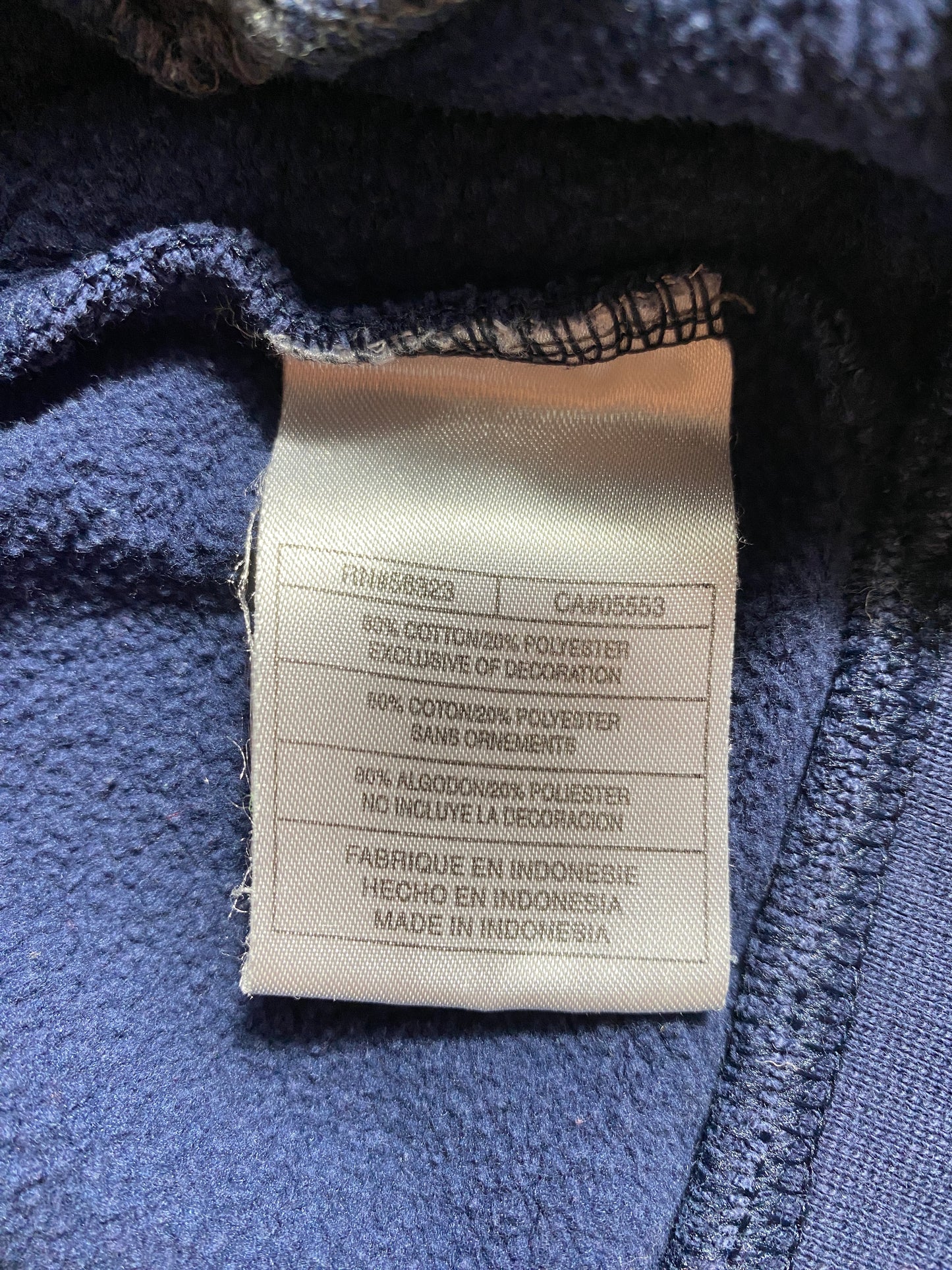 00’ NIKE MINI SWOOSH Size M Hoodie Sweat-Shirt / F4046S