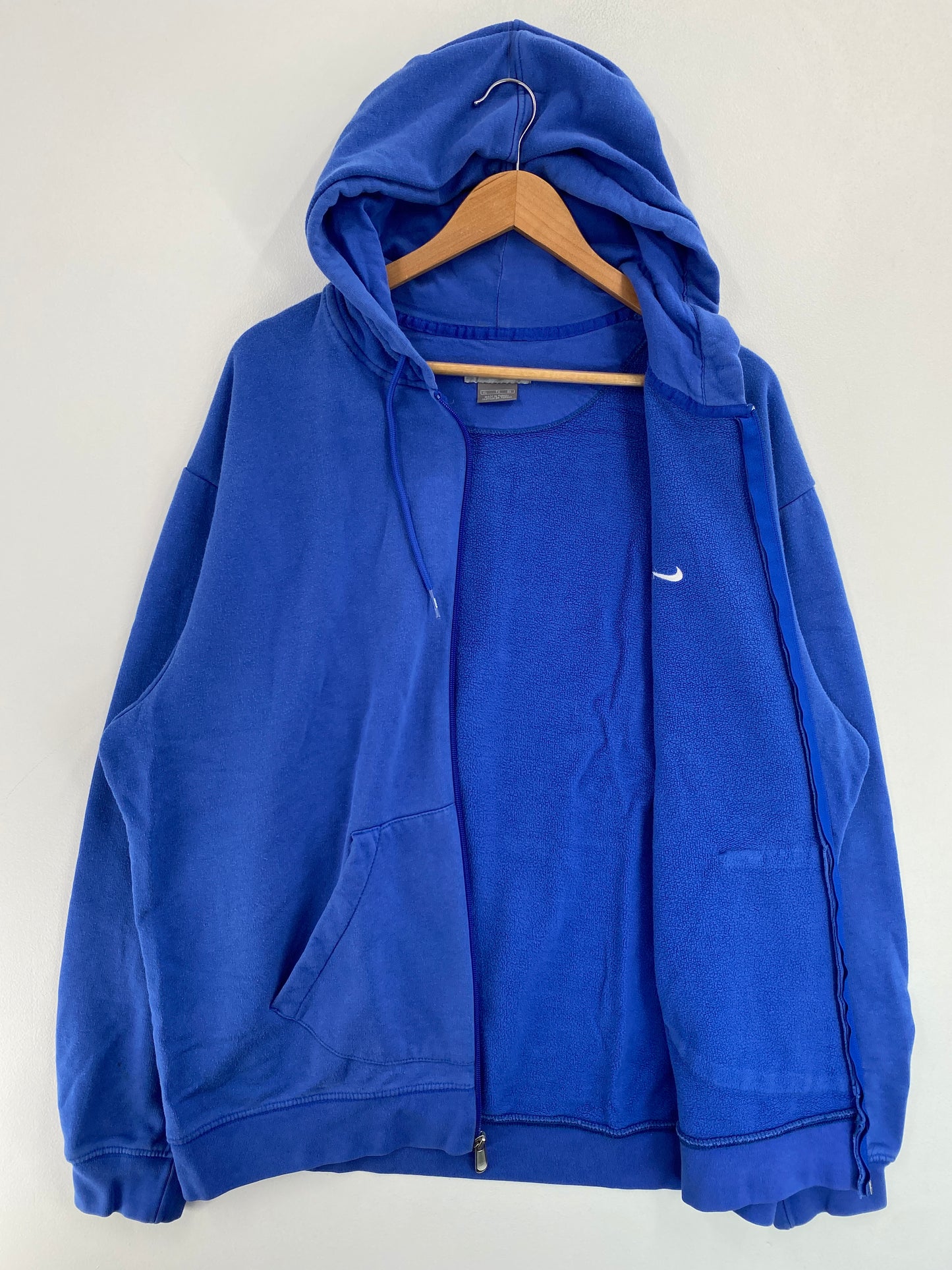00’ NIKE MINI SWOOSH Size XL Vintage Zip Up Hoodie Sweat-shirt / G4631S
