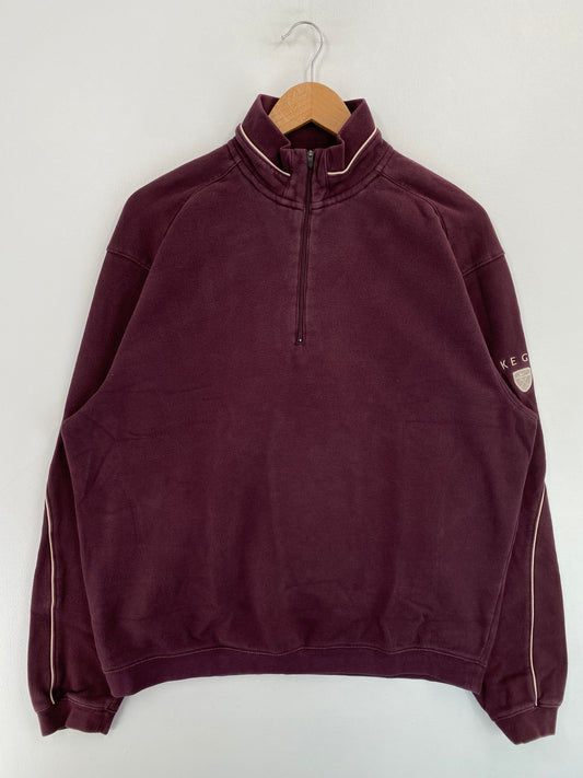 00’ NIKE GOLF Size M Half Zip Sweat-shirt / G7106S